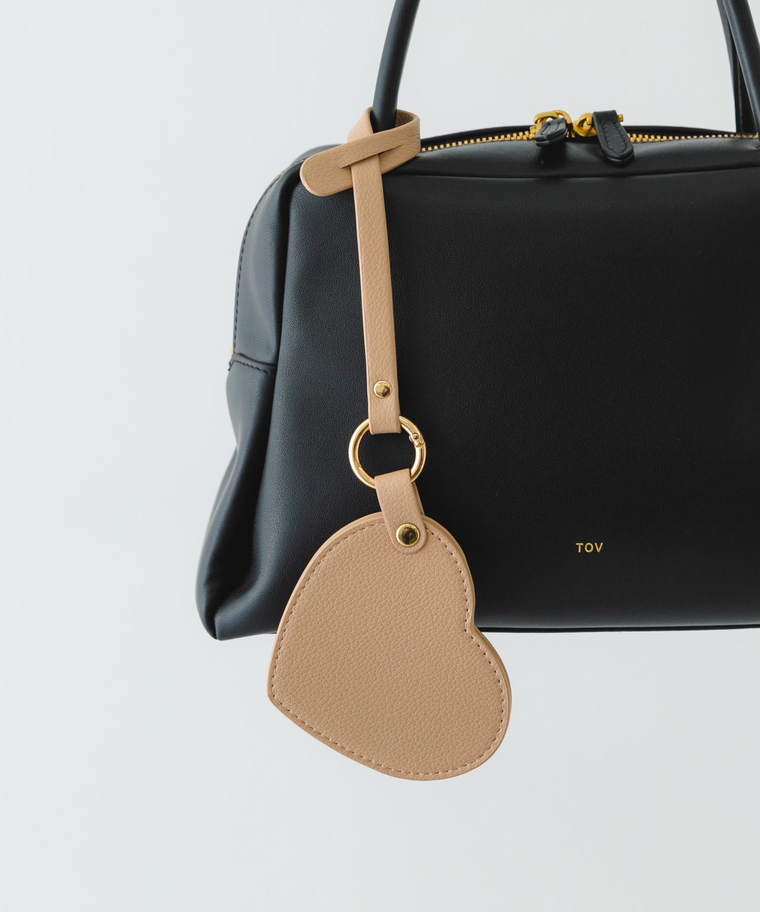 ハートミラーチャーム BEIGE one