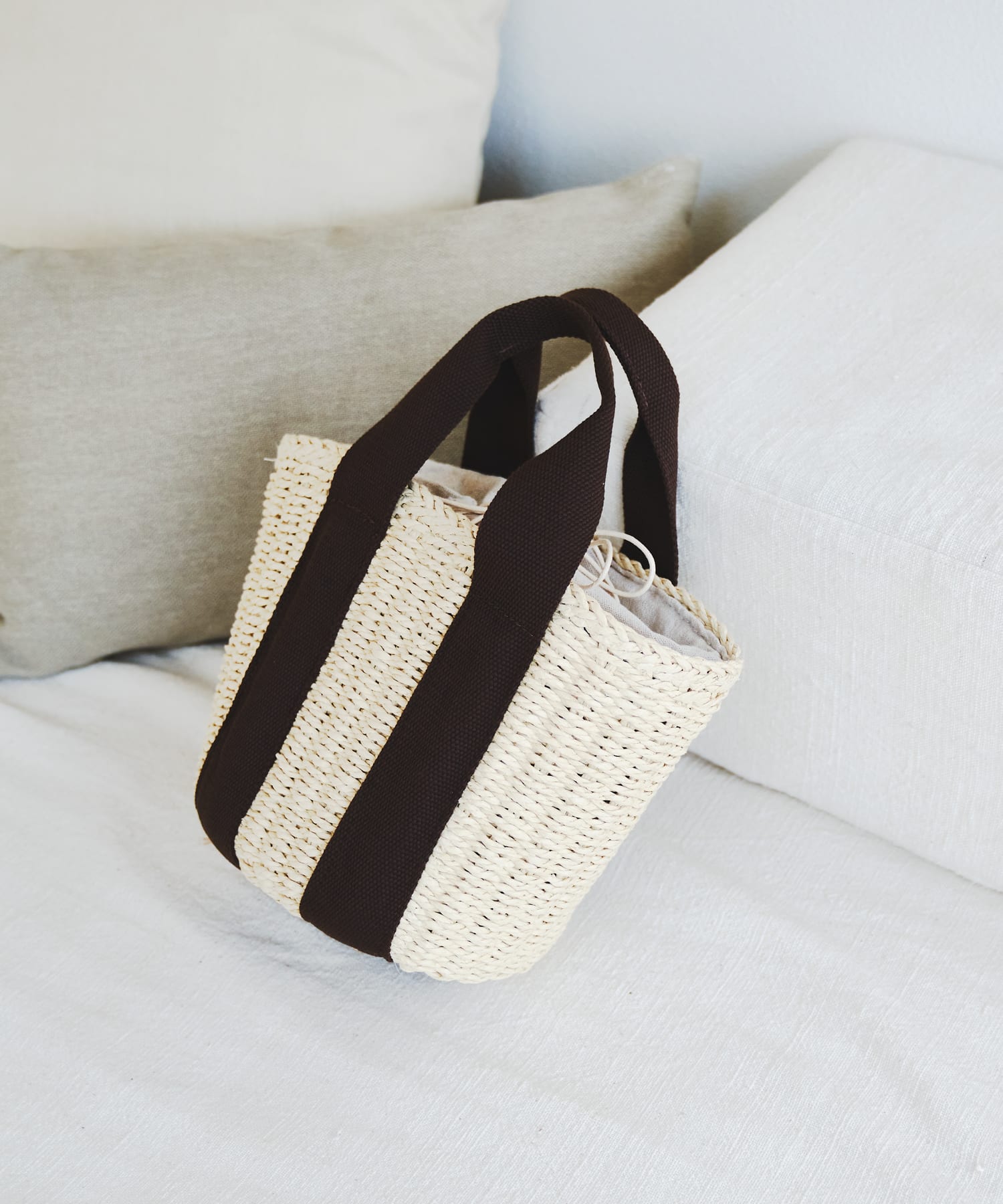 ナチュラルカゴバッグ