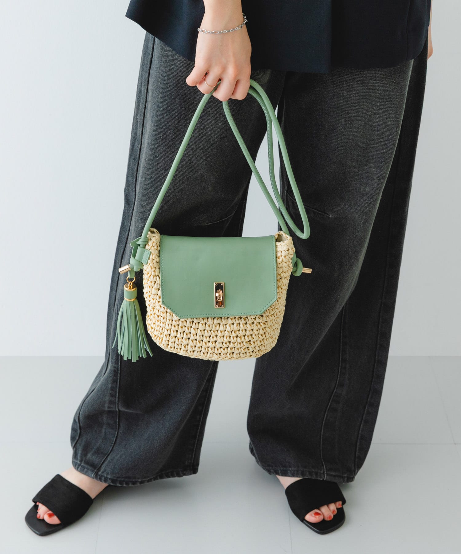 ペーパーコンビショルダーバッグ NTLxMINT one