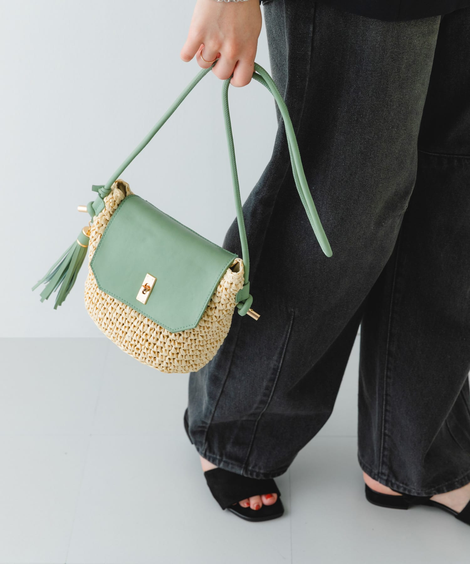 ペーパーコンビショルダーバッグ NTLxMINT one