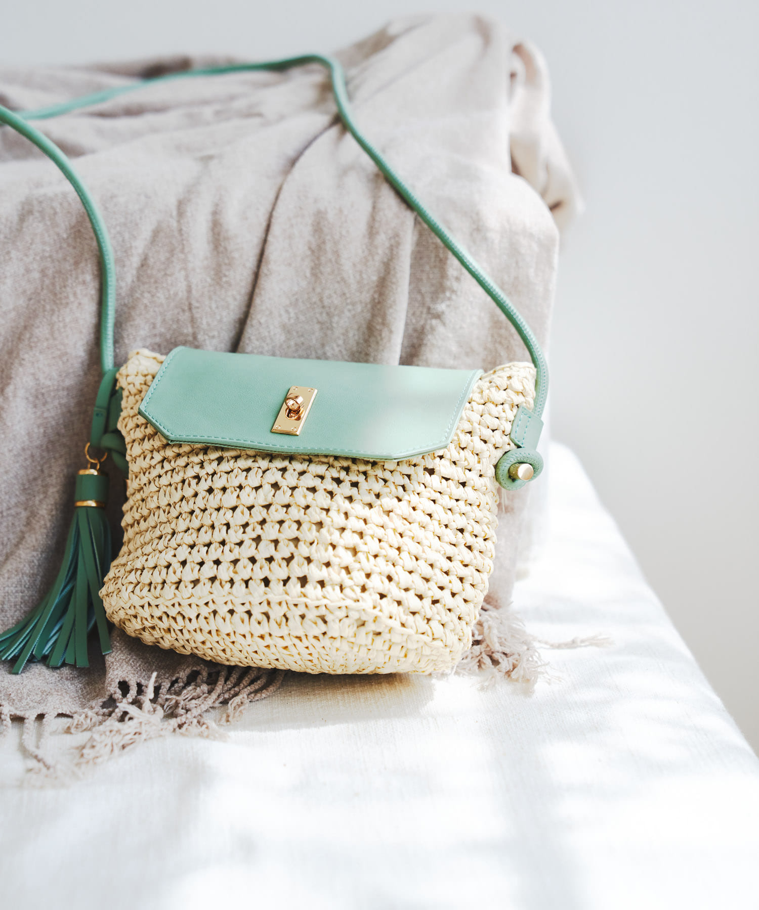 ペーパーコンビショルダーバッグ NTLxMINT one