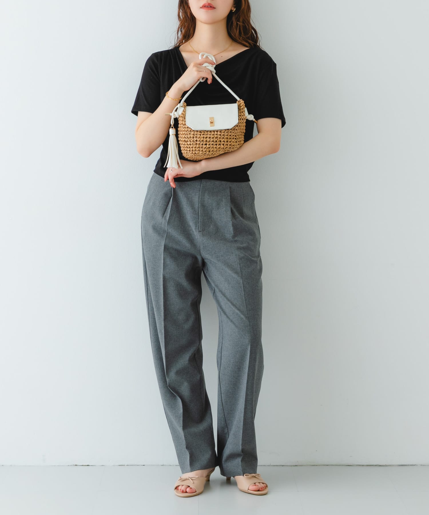 ペーパーコンビショルダーバッグ CMLxOFF one