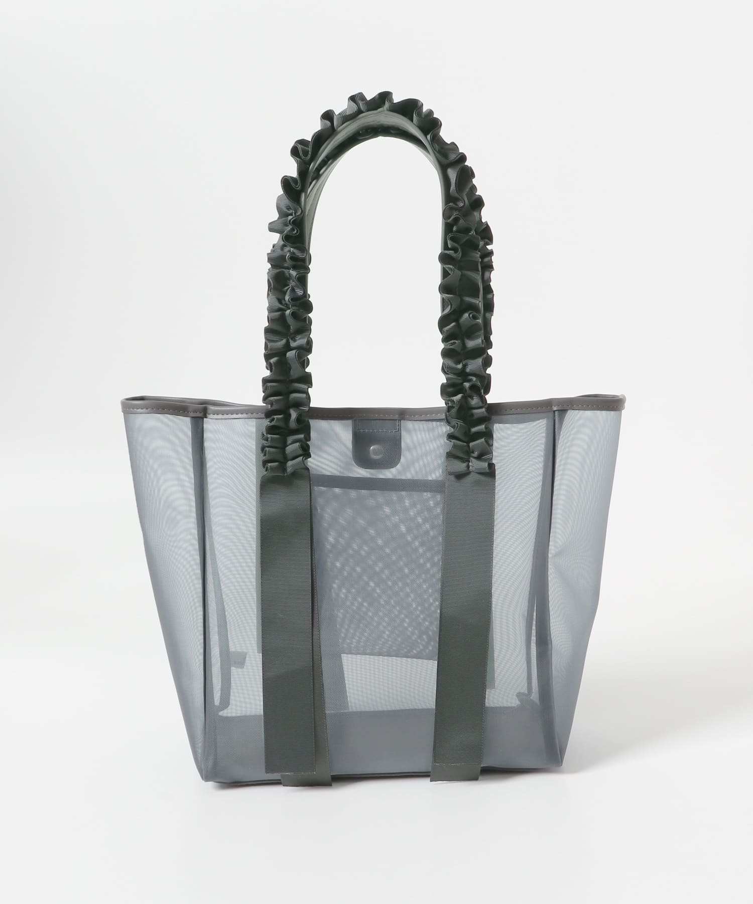 フリルハンドルシアーバッグ GRAY one