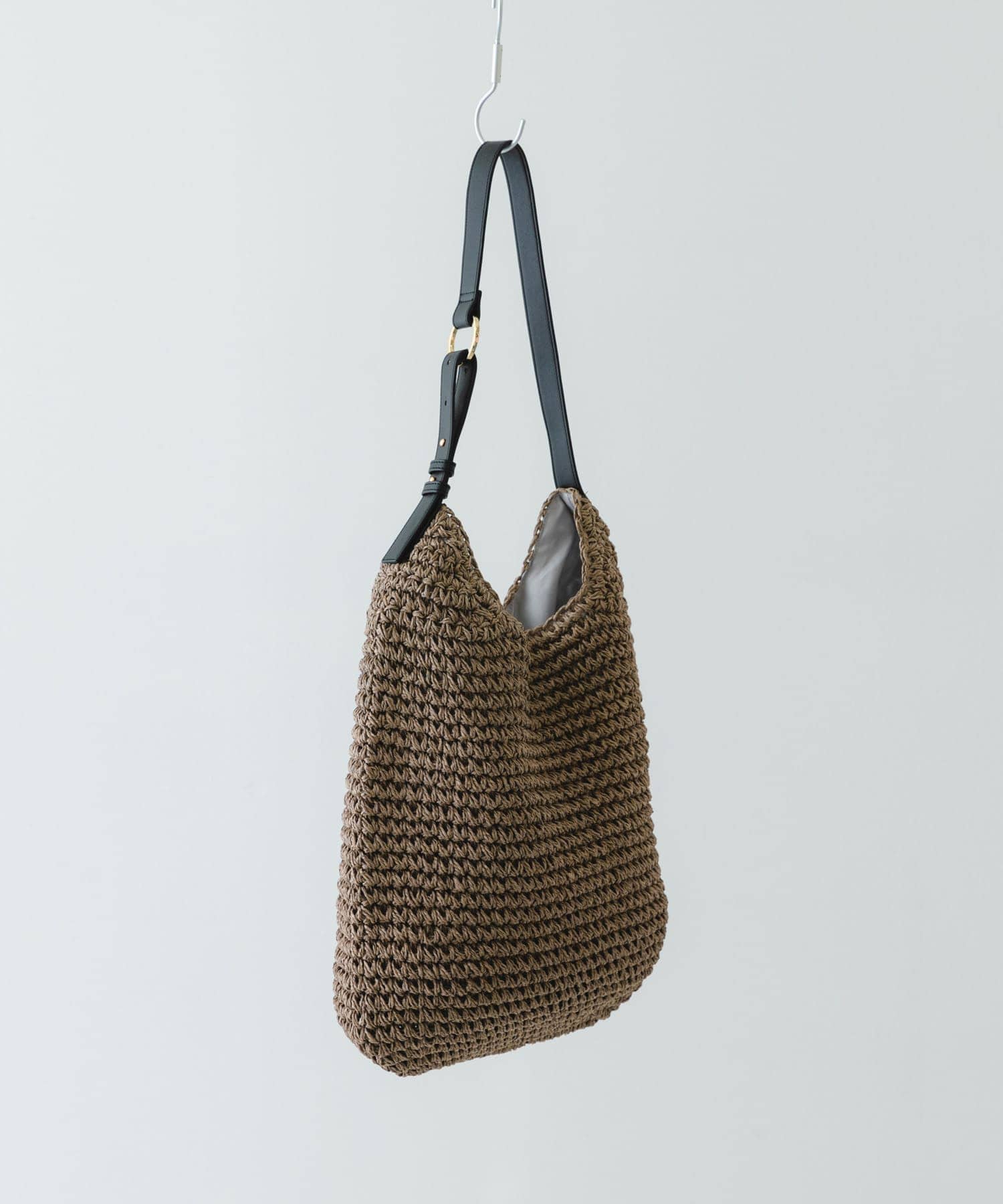 ワンハンドルペーパートートバッグ GRAY one