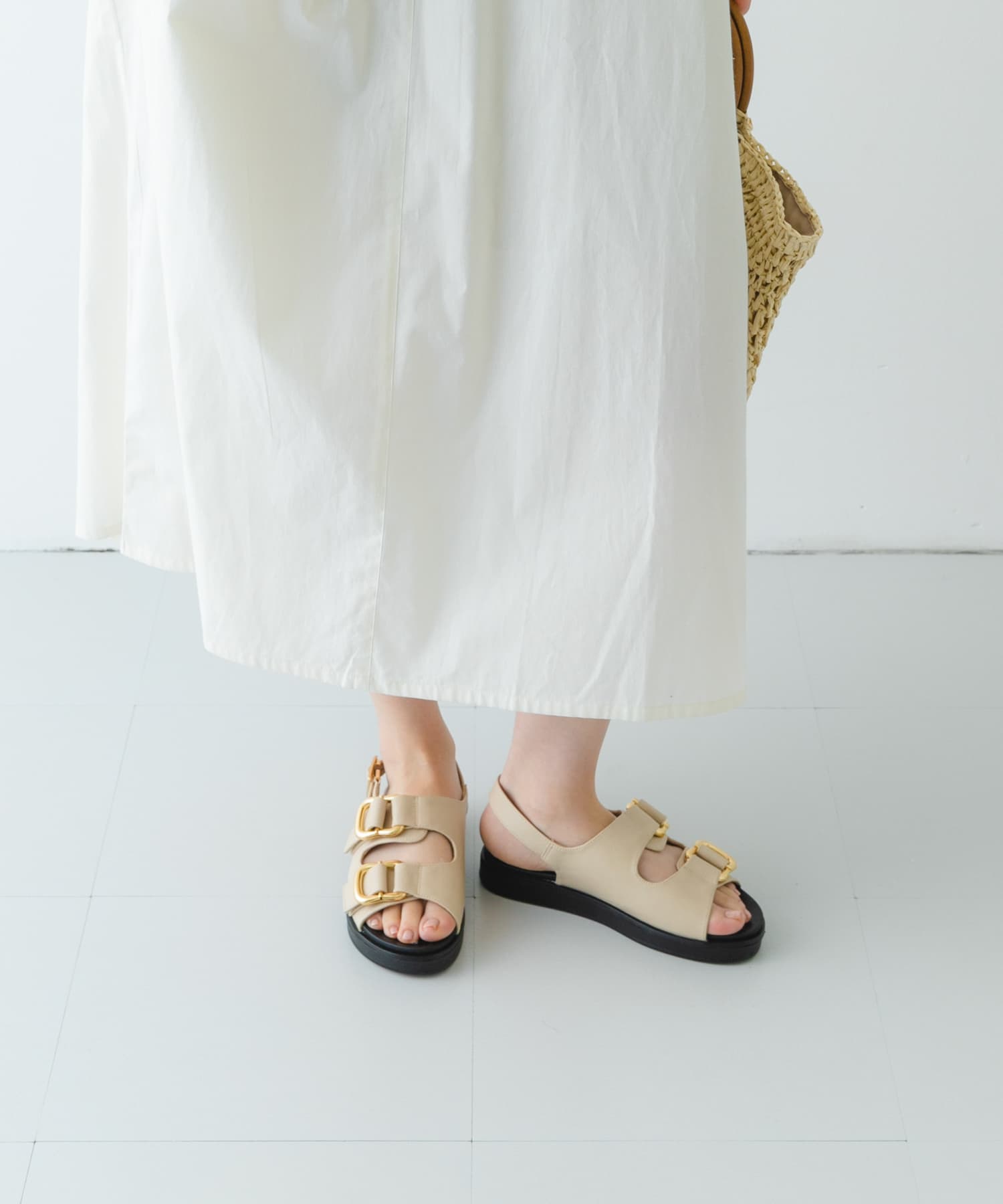 ダブルベルテッドサンダル OFF 36