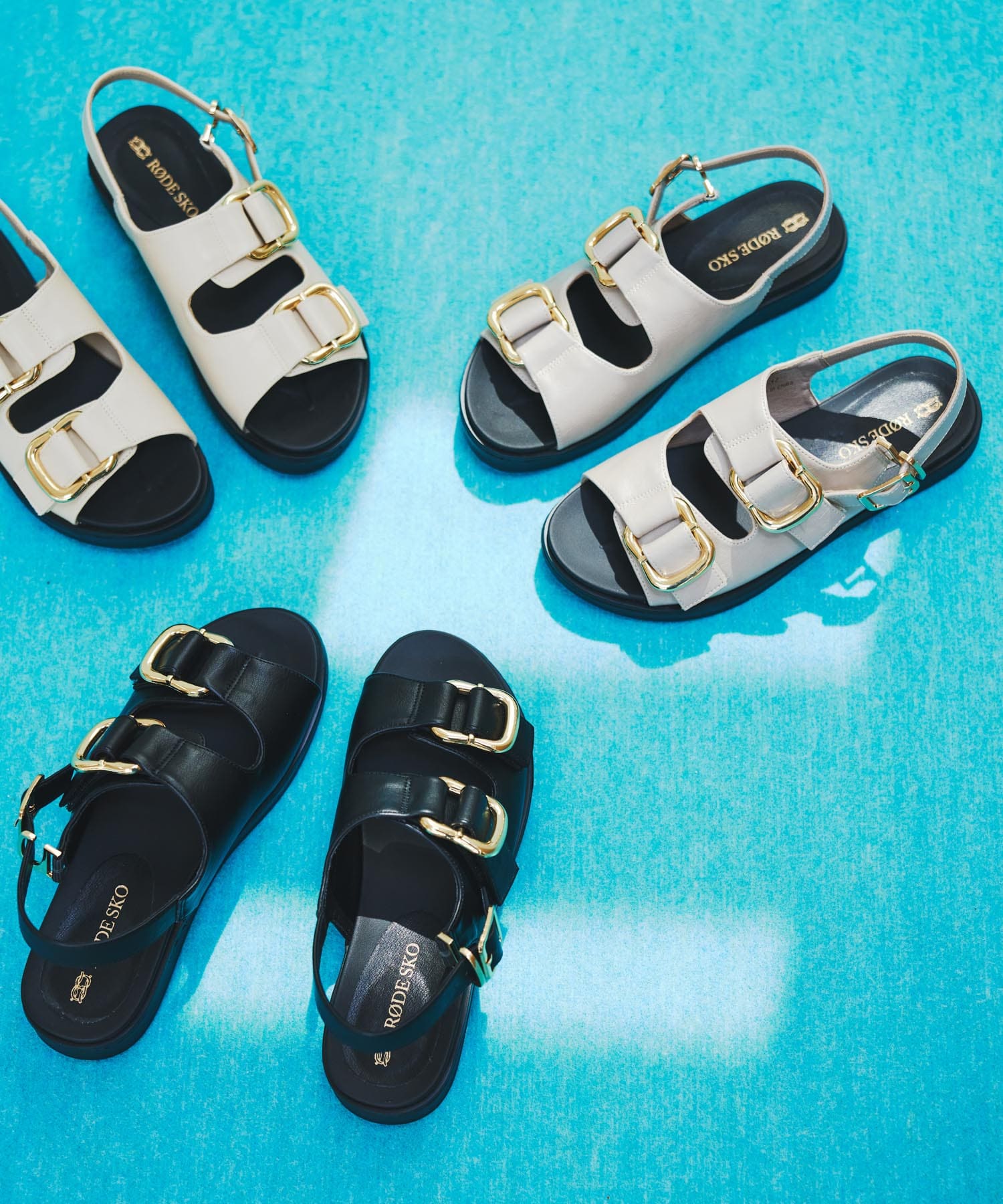 ダブルベルテッドサンダル OFF 37