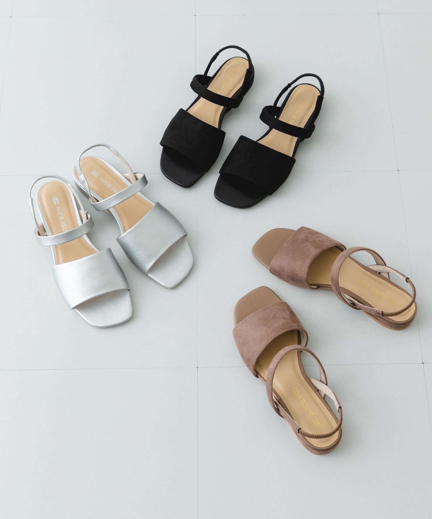 バックゴムサンダル SILVER 37