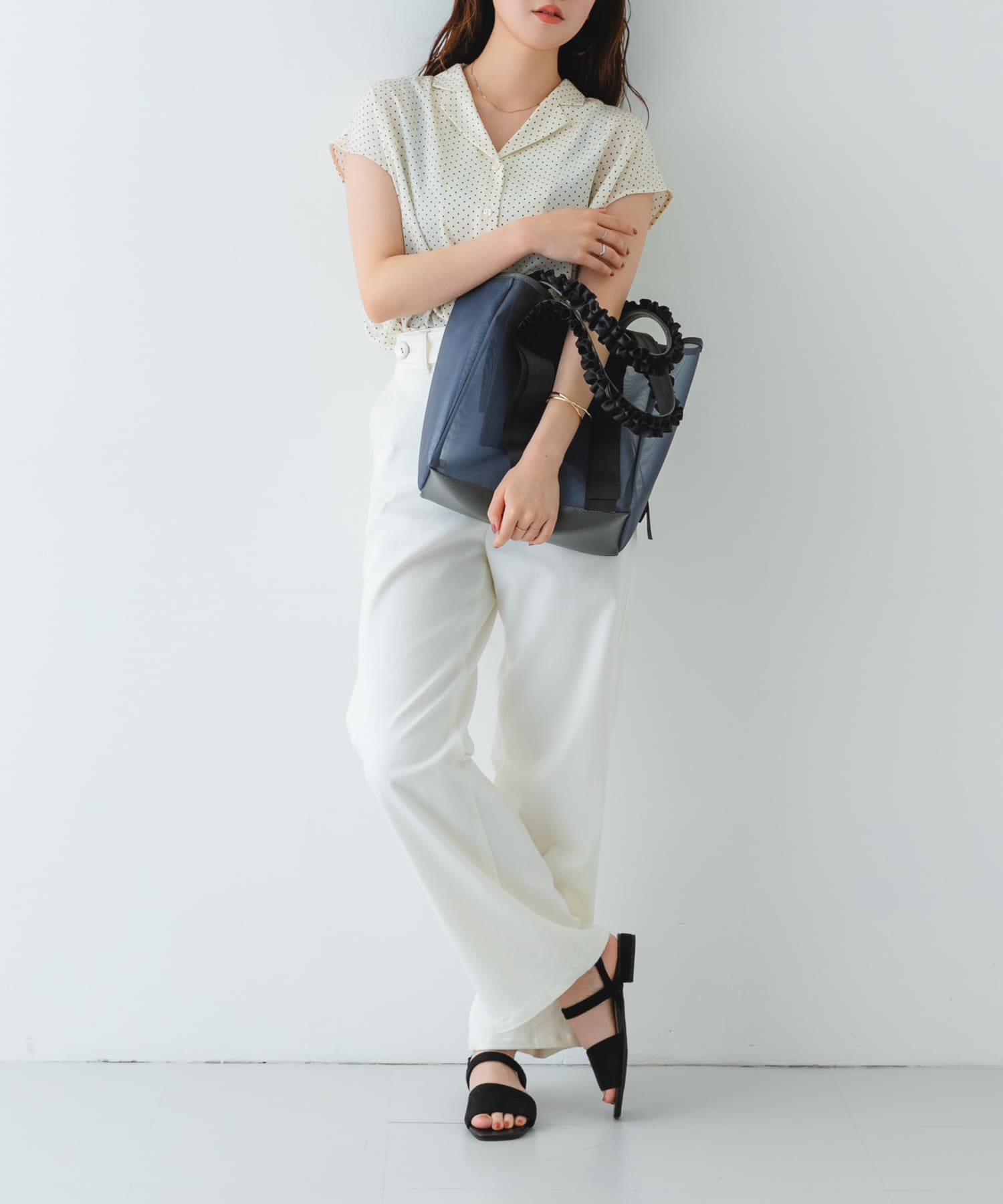 バックゴムサンダル BLACK 36