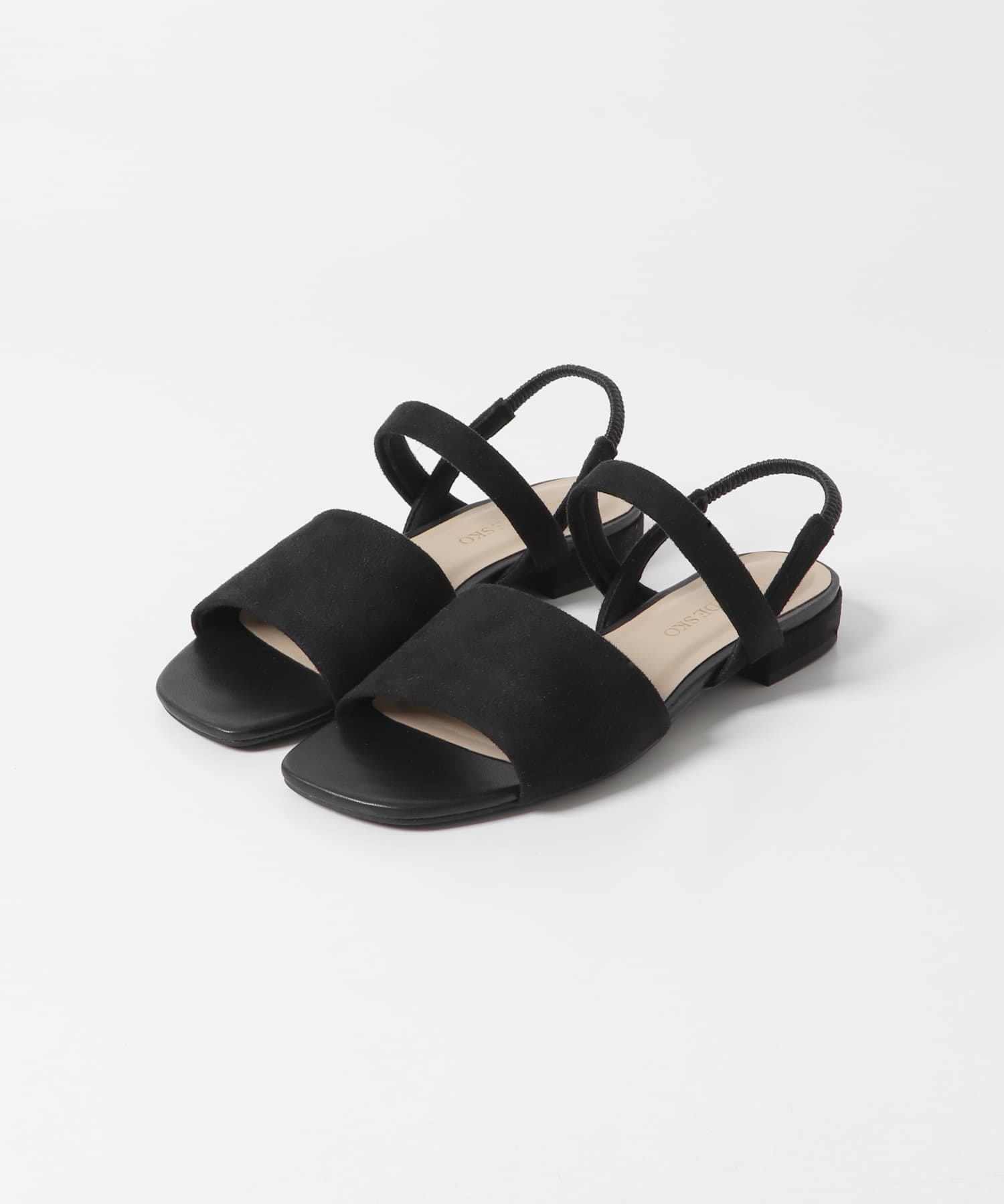 バックゴムサンダル BLACK 36