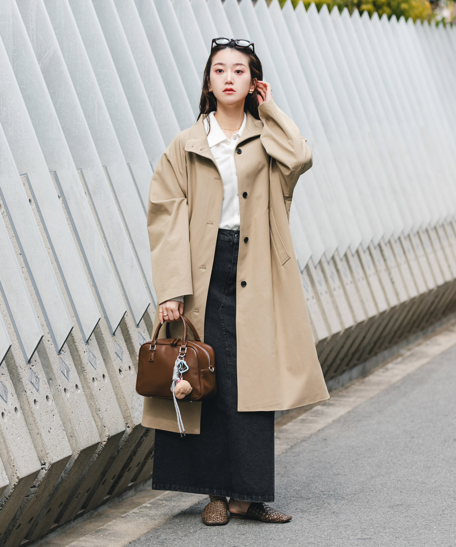 チャームセットボストンバッグ BROWN② one