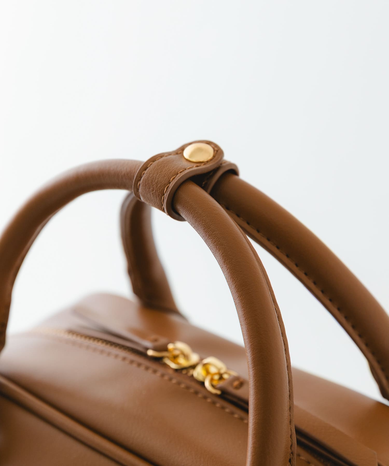 チャームセットボストンバッグ CAMEL one