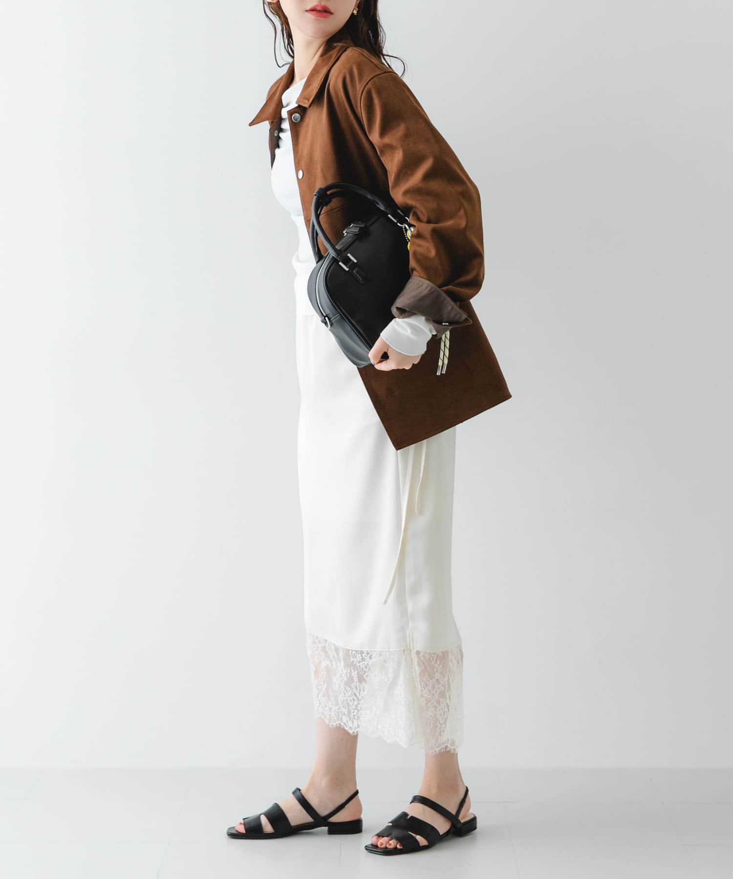 チャームセットボストンバッグ BLACK② one