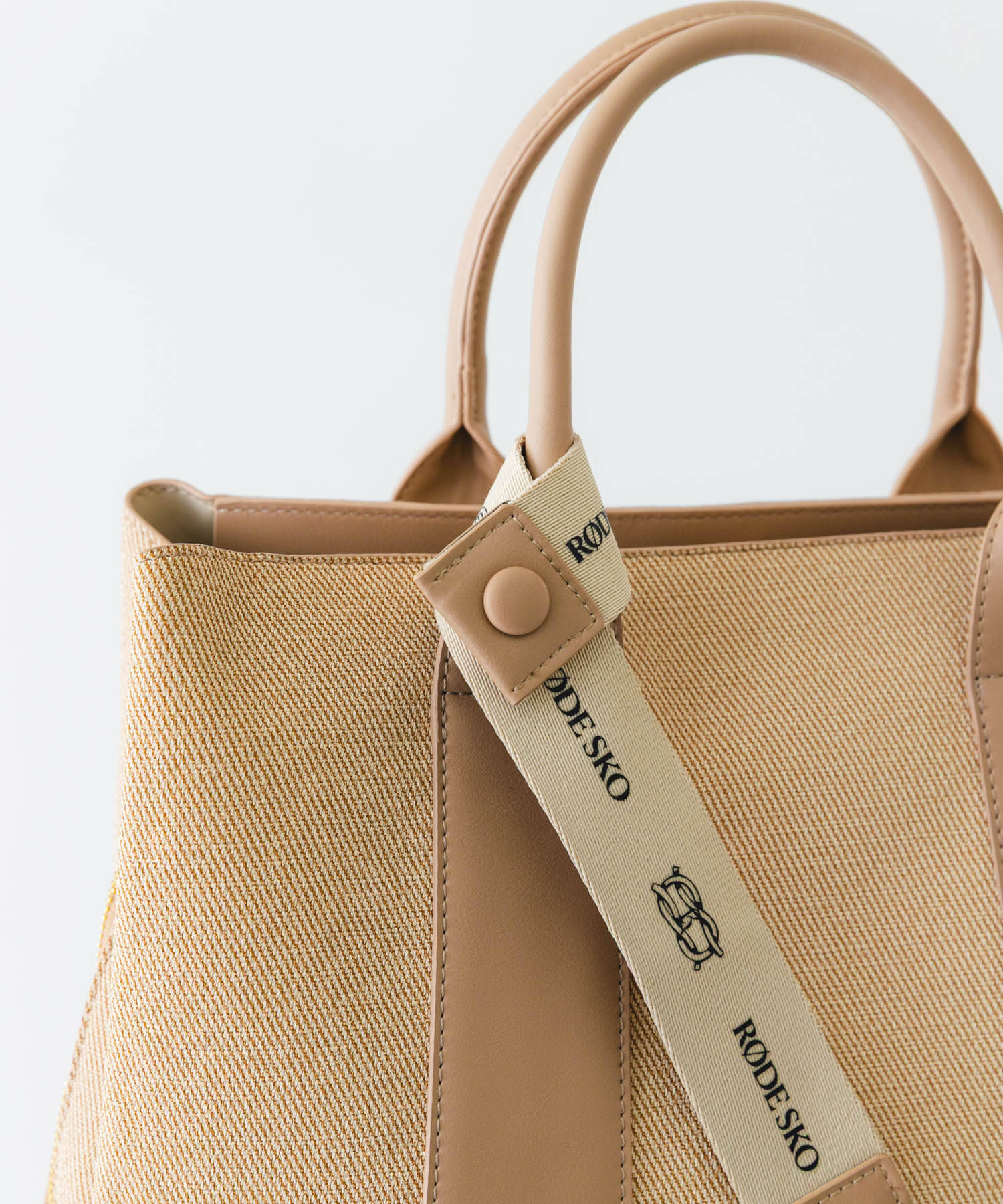 『Lサイズ』ロゴリボン付A4トートバッグ BEGxBEG one