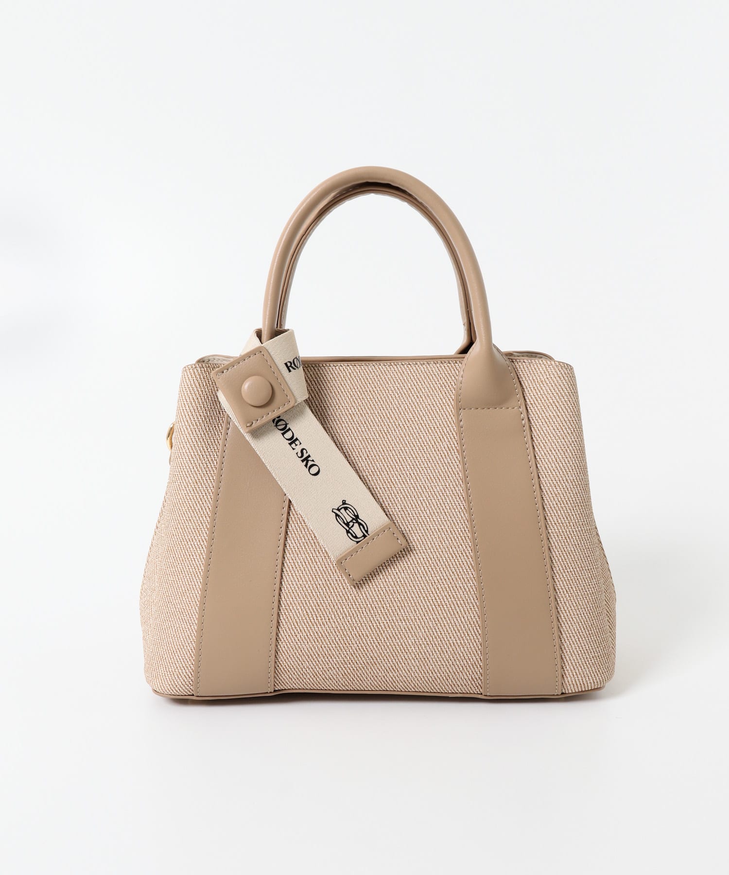 ロゴリボン付2WAYハンドバッグ BEGxBEG one