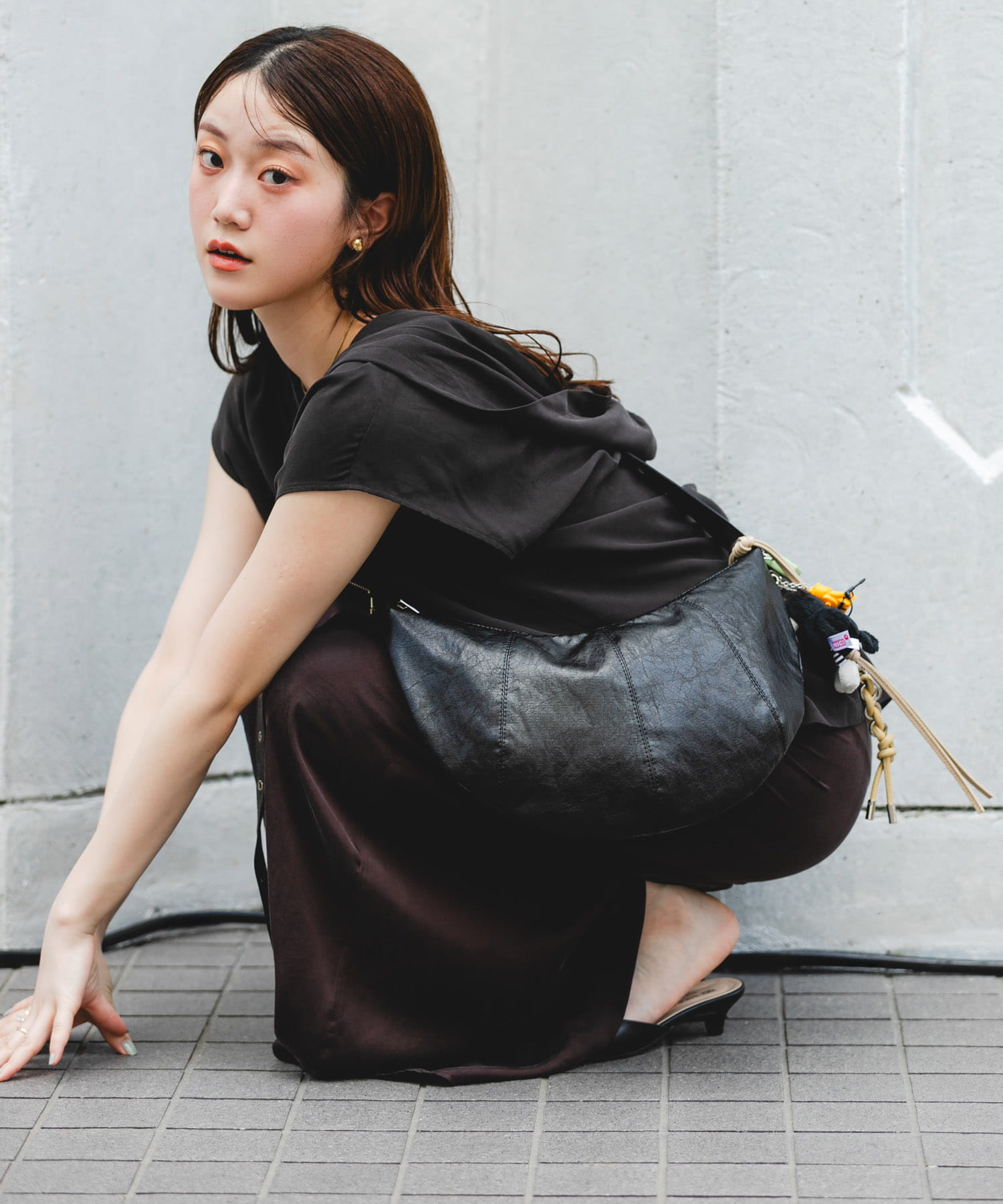 『WEB限定』クロワッサンショルダーバッグ