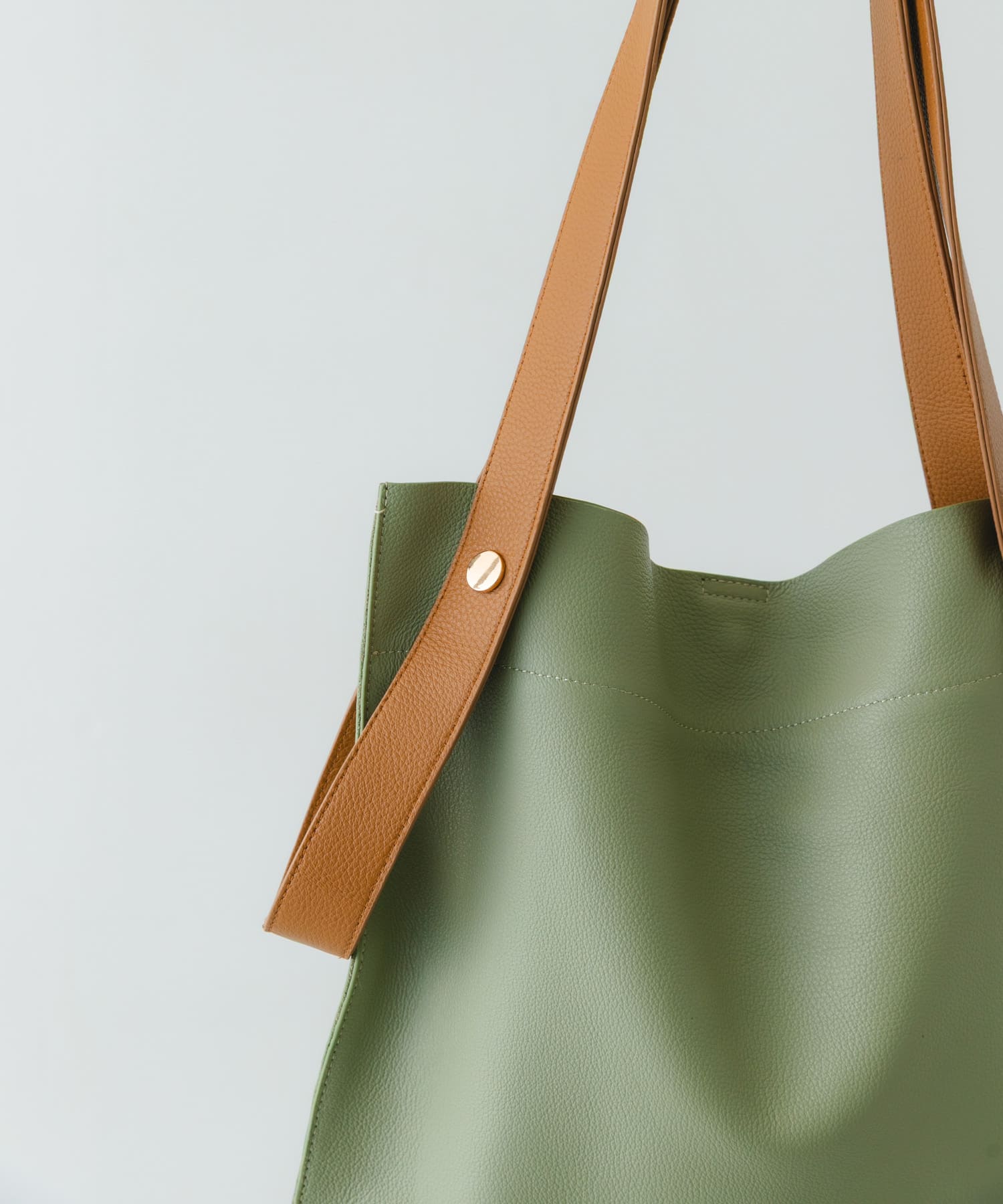 『一部別注カラー』BEAURE　カウレザー2デザインベルトバッグ PISTxCML one