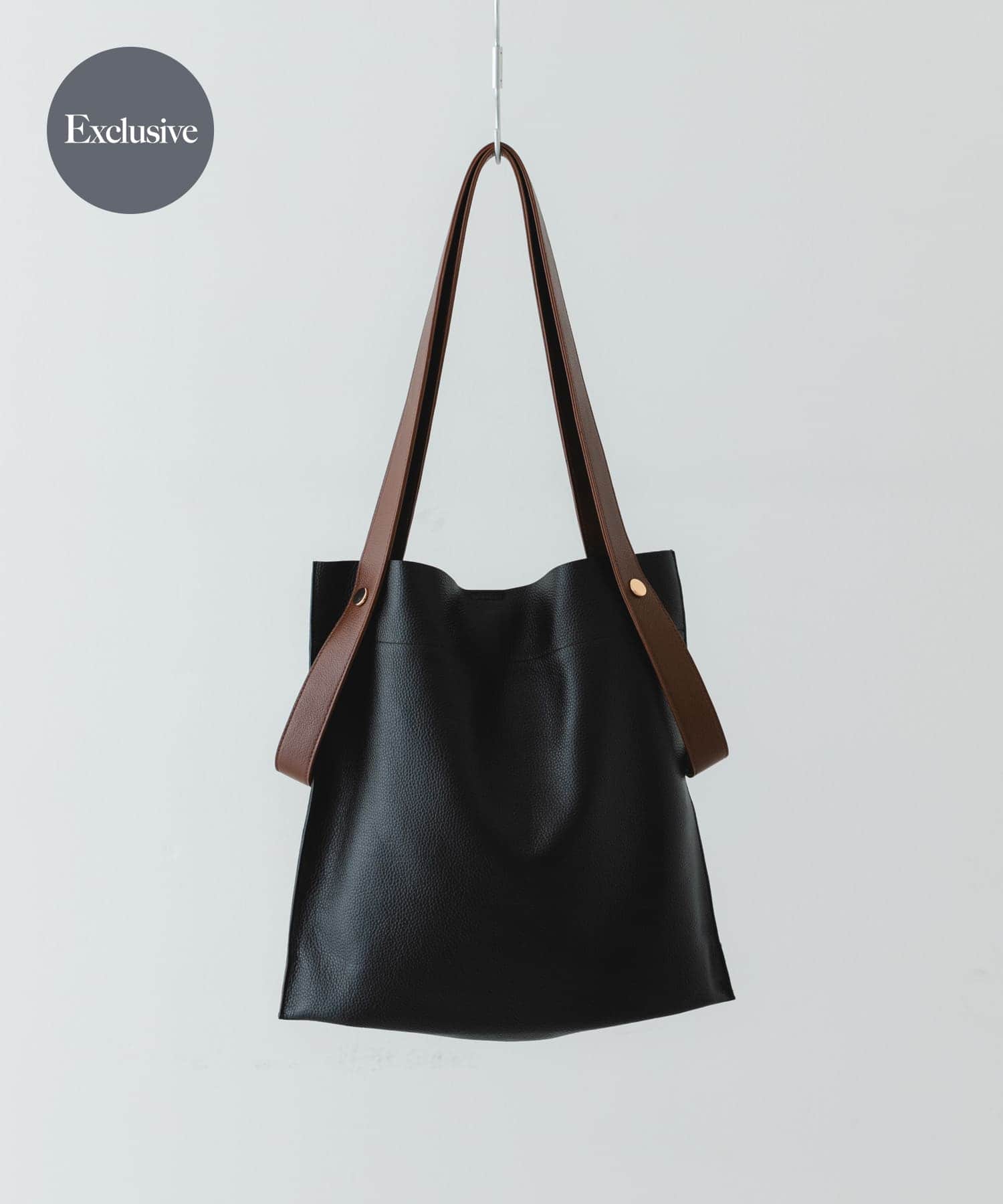 『一部別注カラー』BEAURE　カウレザー2デザインベルトバッグ