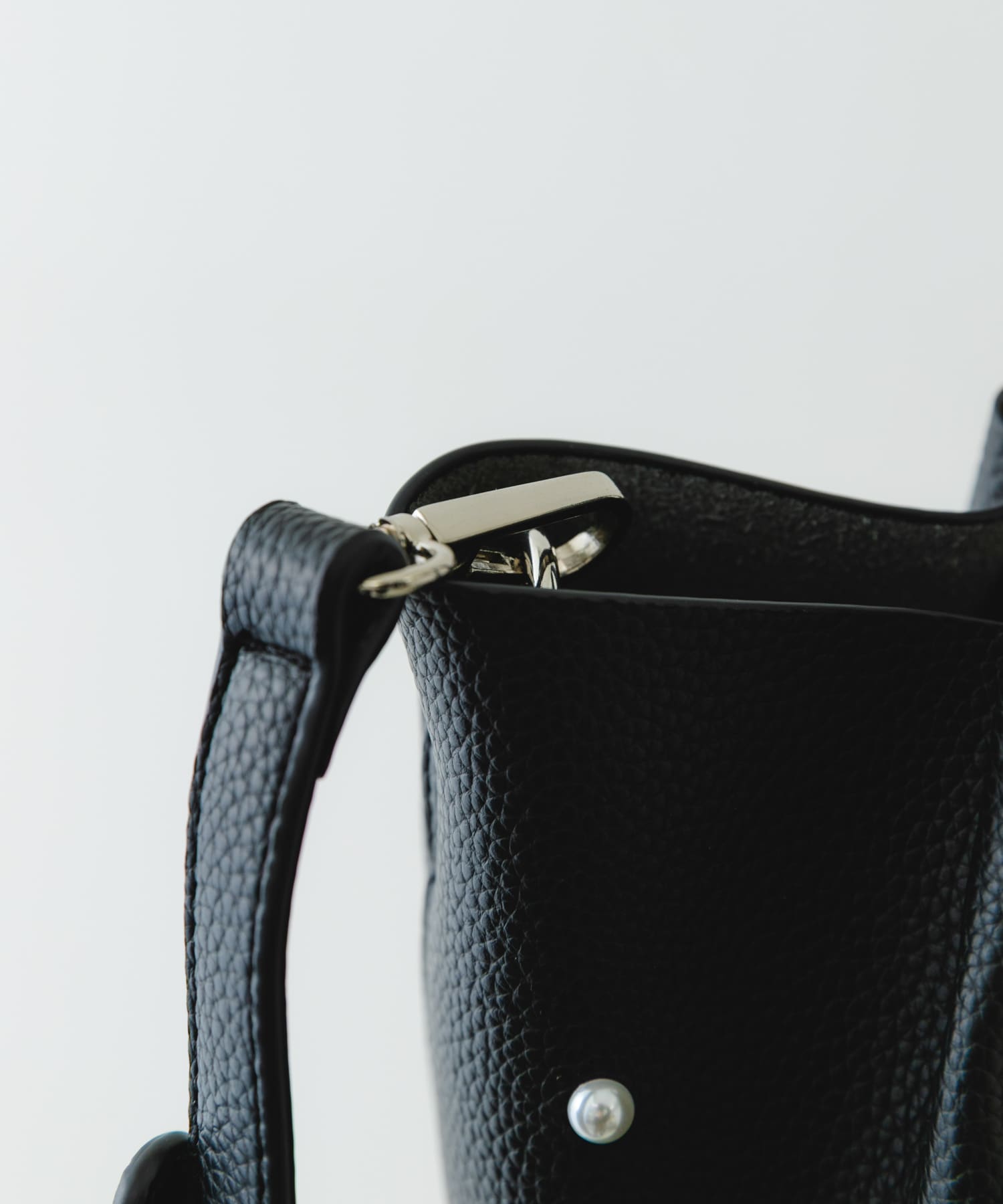 インバッグ付パールバッグ BLACK one