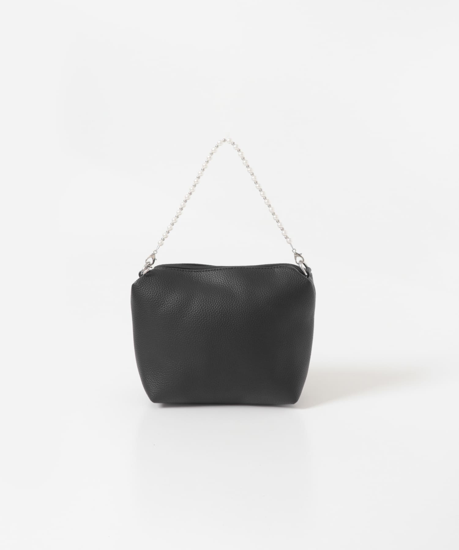 インバッグ付パールバッグ BLACK one