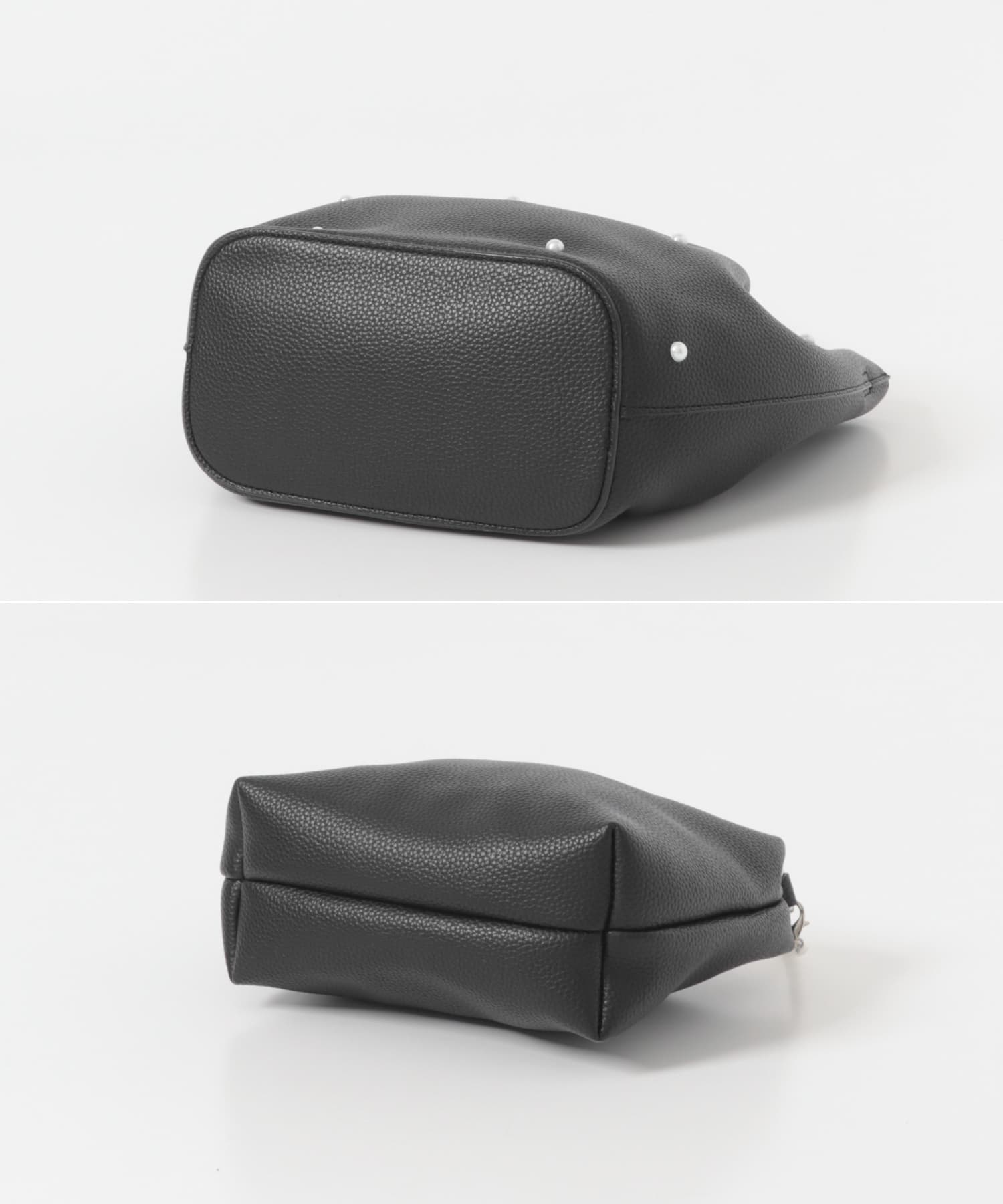 インバッグ付パールバッグ BLACK one
