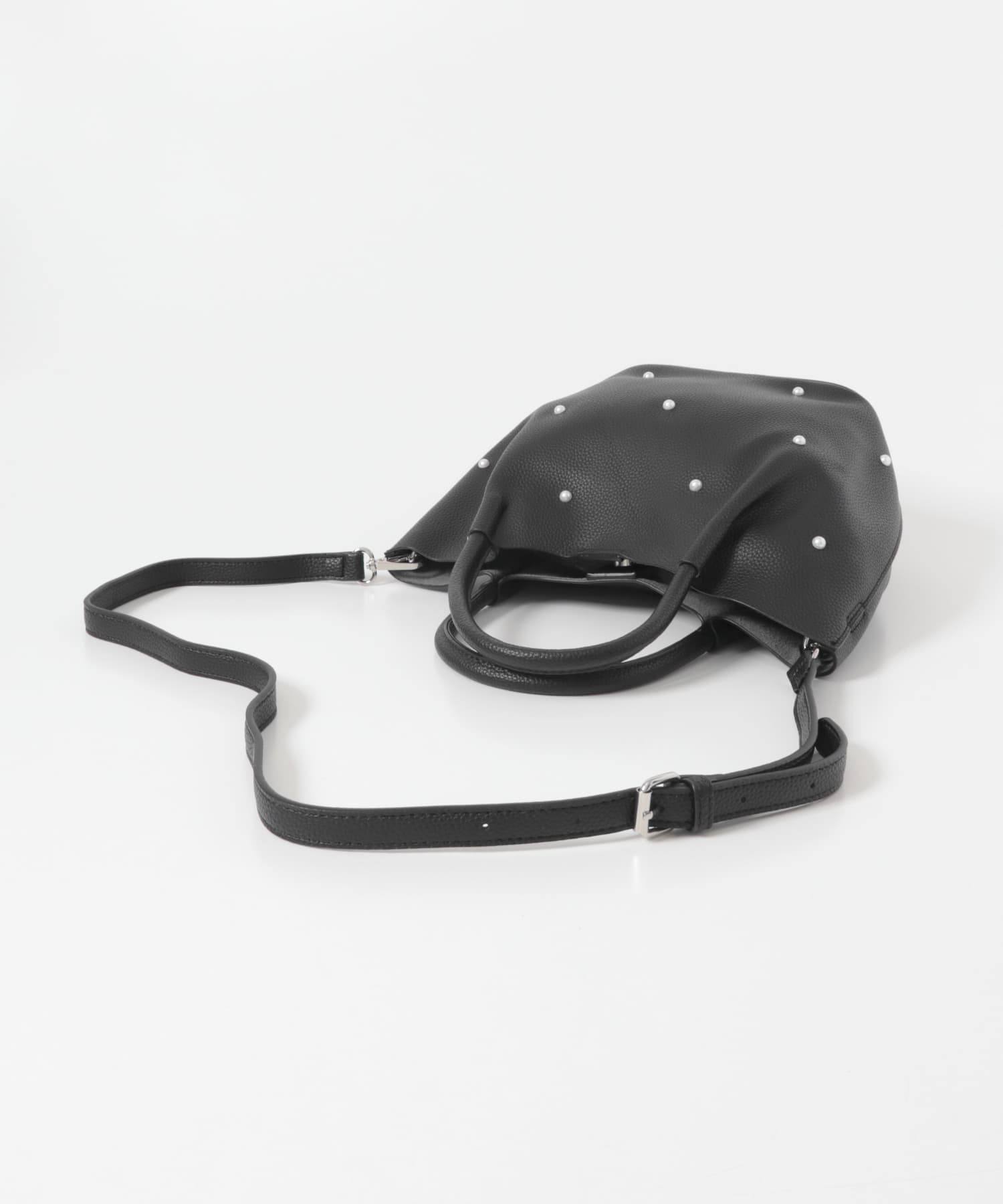 インバッグ付パールバッグ BLACK one