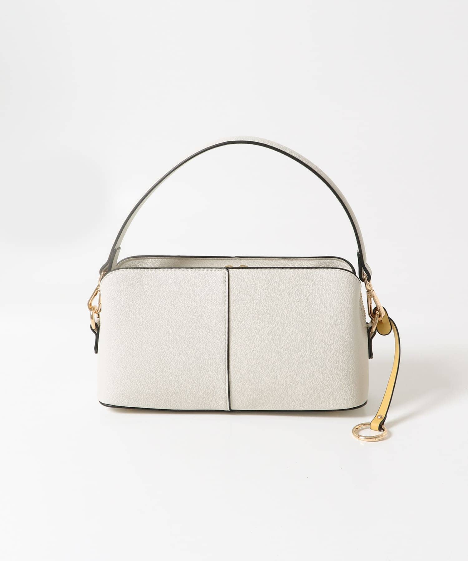 センターステッチショルダーバッグ MILK one