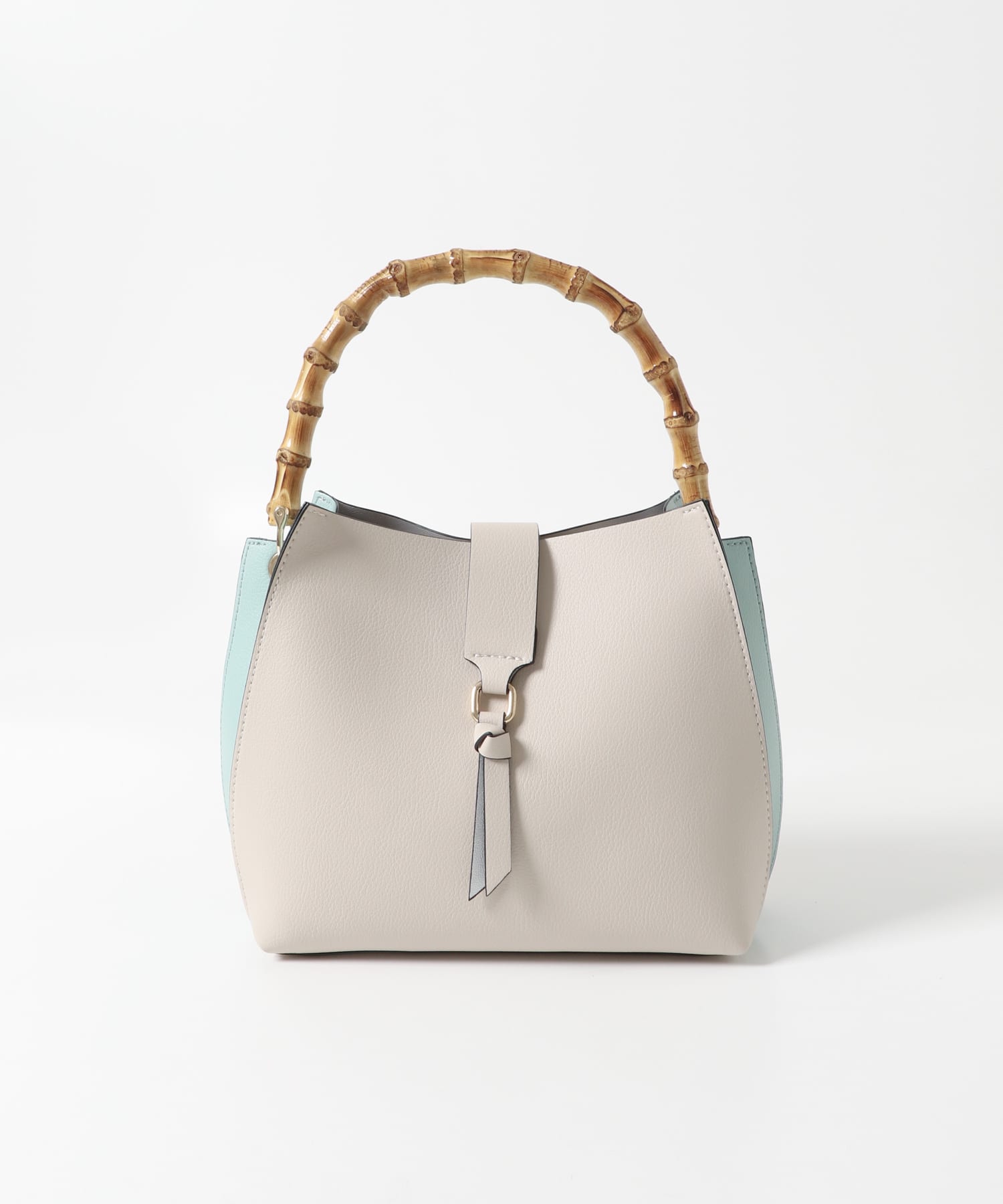 バンブーワンハンドルバッグ OFFxMNT one