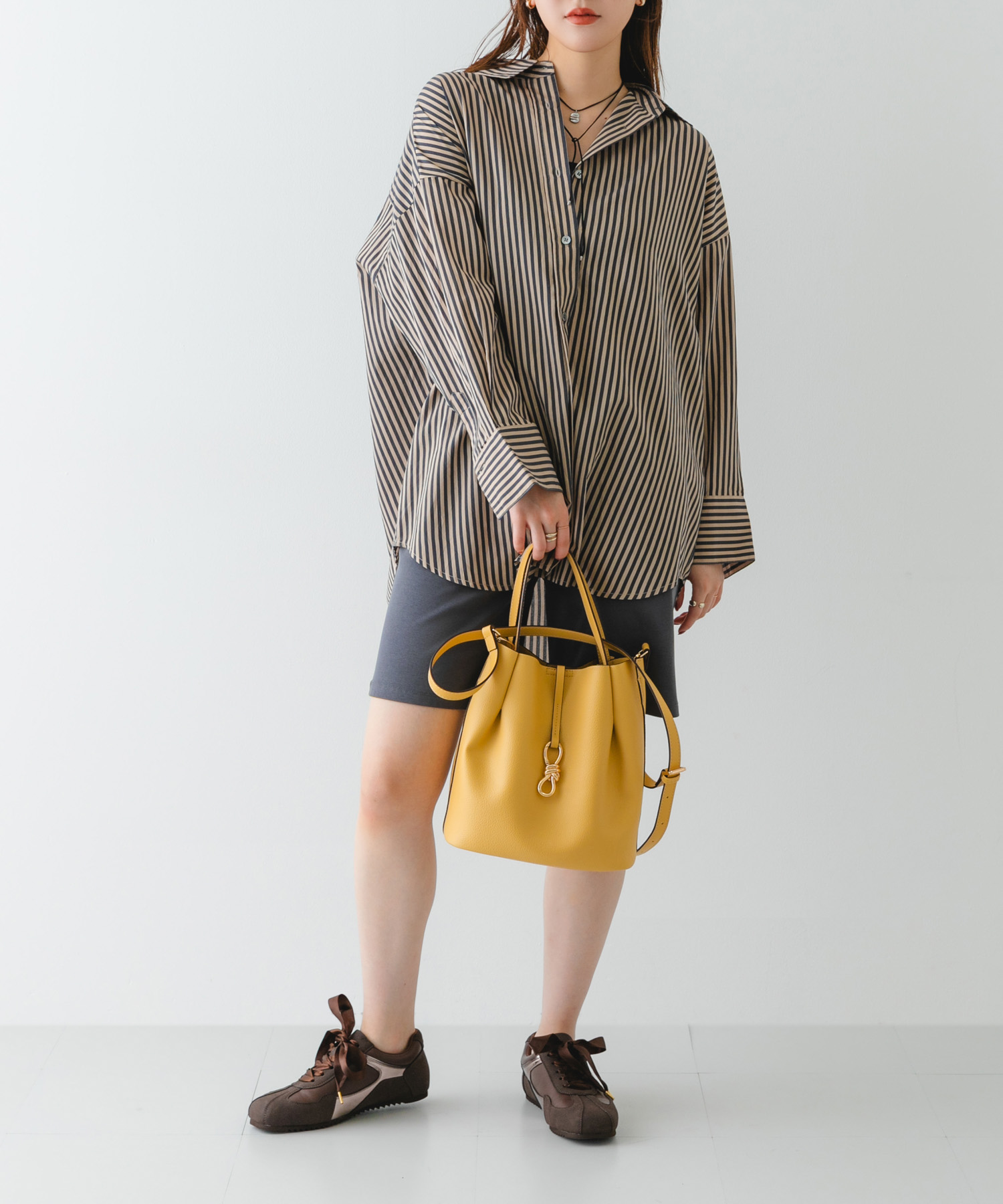 3WAYメタルリボントートバッグ BUTTER one