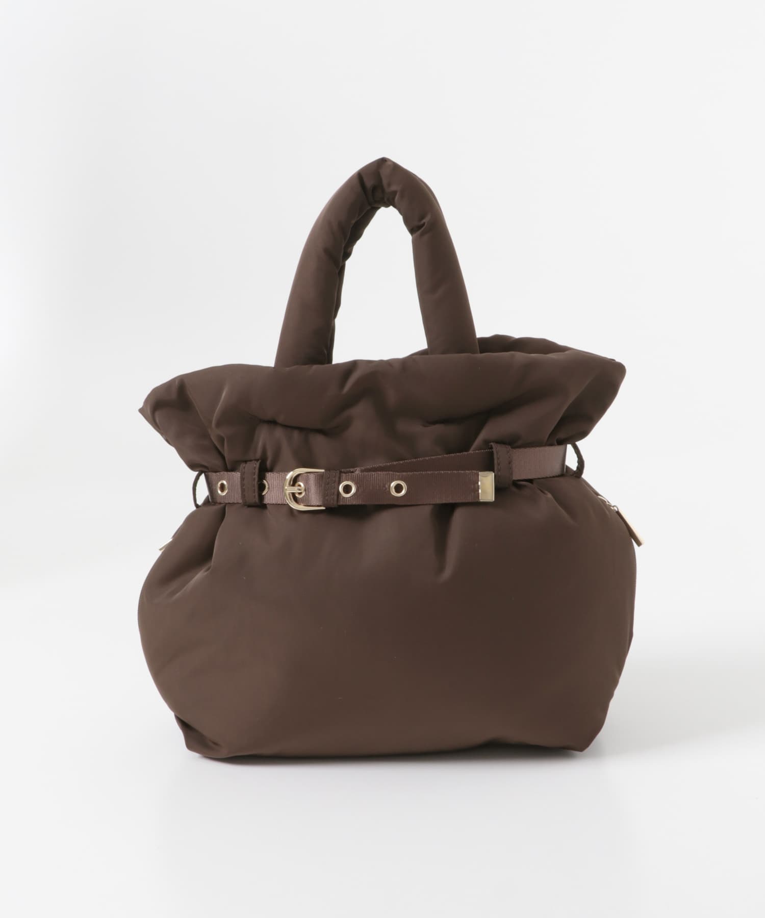 パテッドベルトバッグ BROWN one