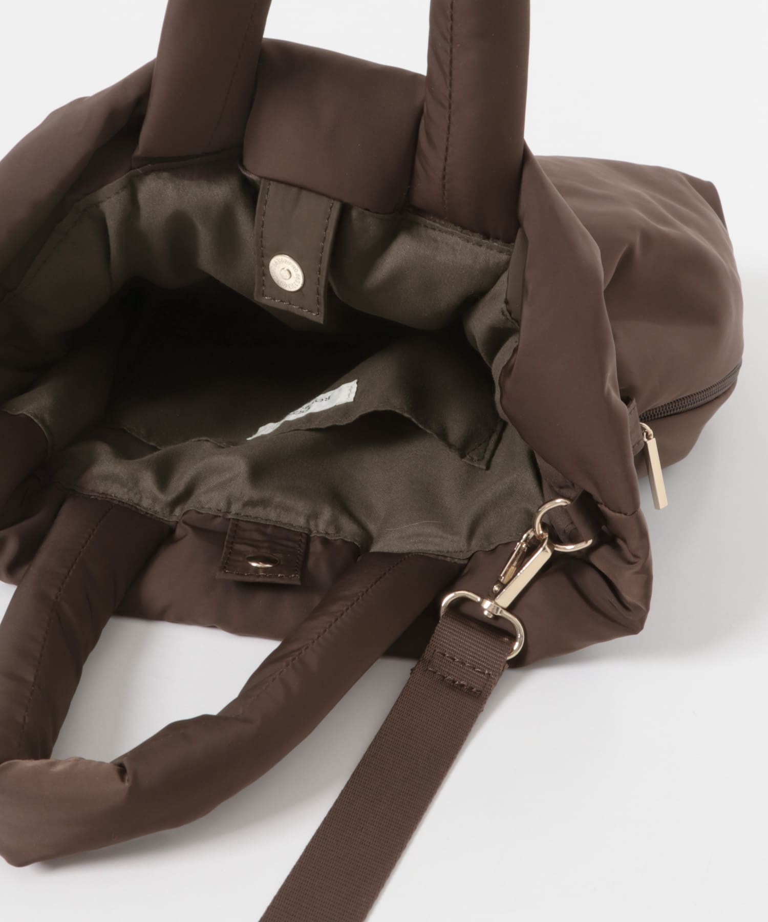 パテッドベルトバッグ BROWN one