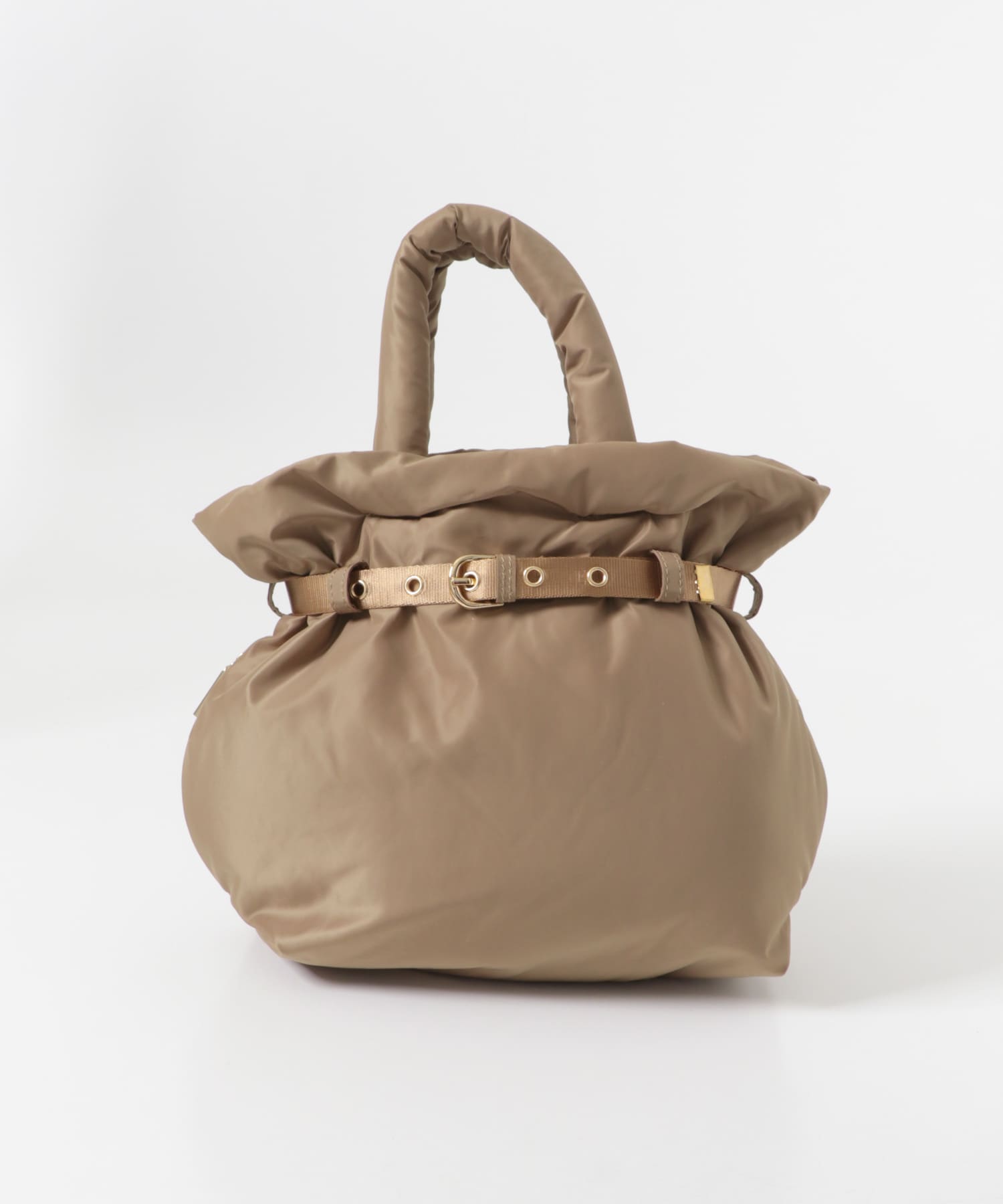 パテッドベルトバッグ BEIGE one