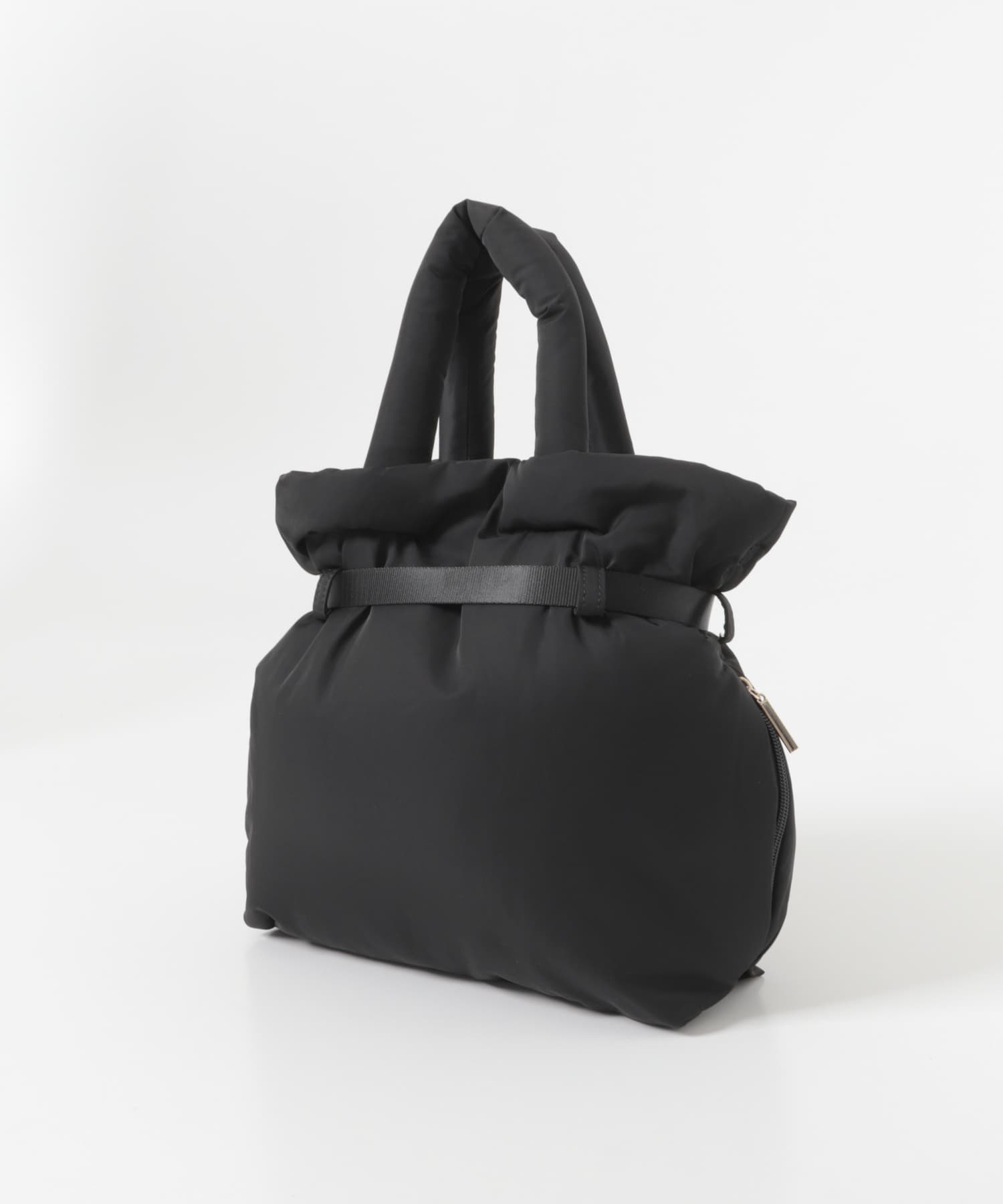 パテッドベルトバッグ BLACK one