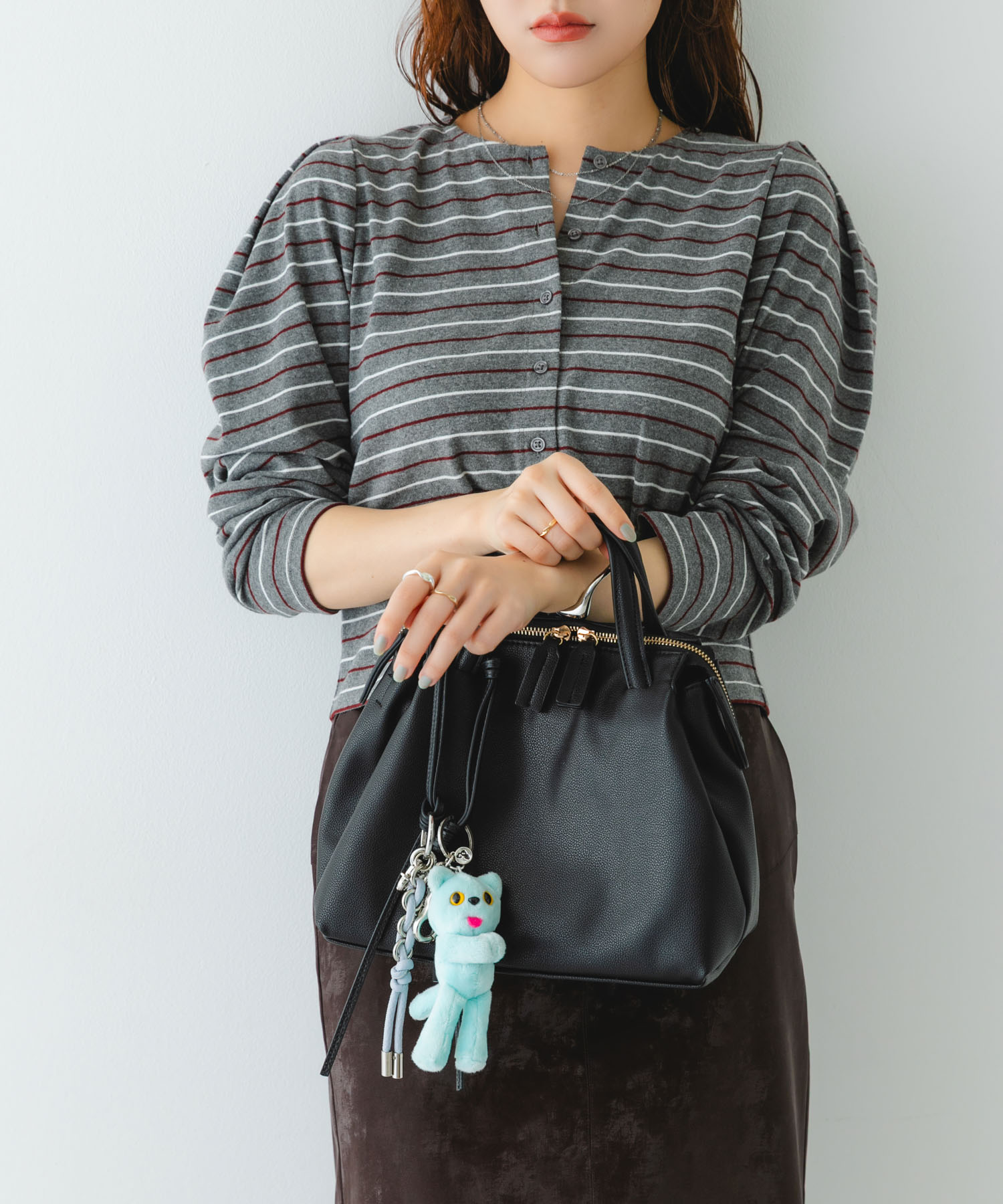 ソフトボストンバッグ BLACK one