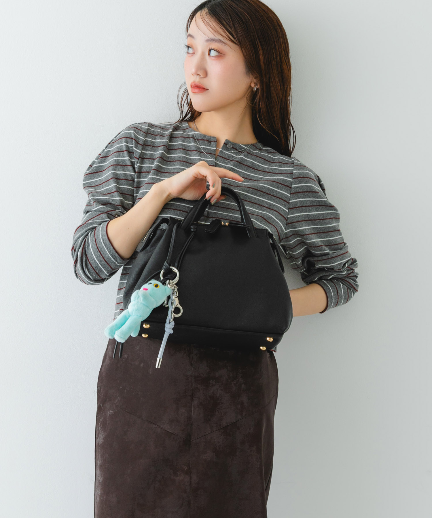 ソフトボストンバッグ BLACK one