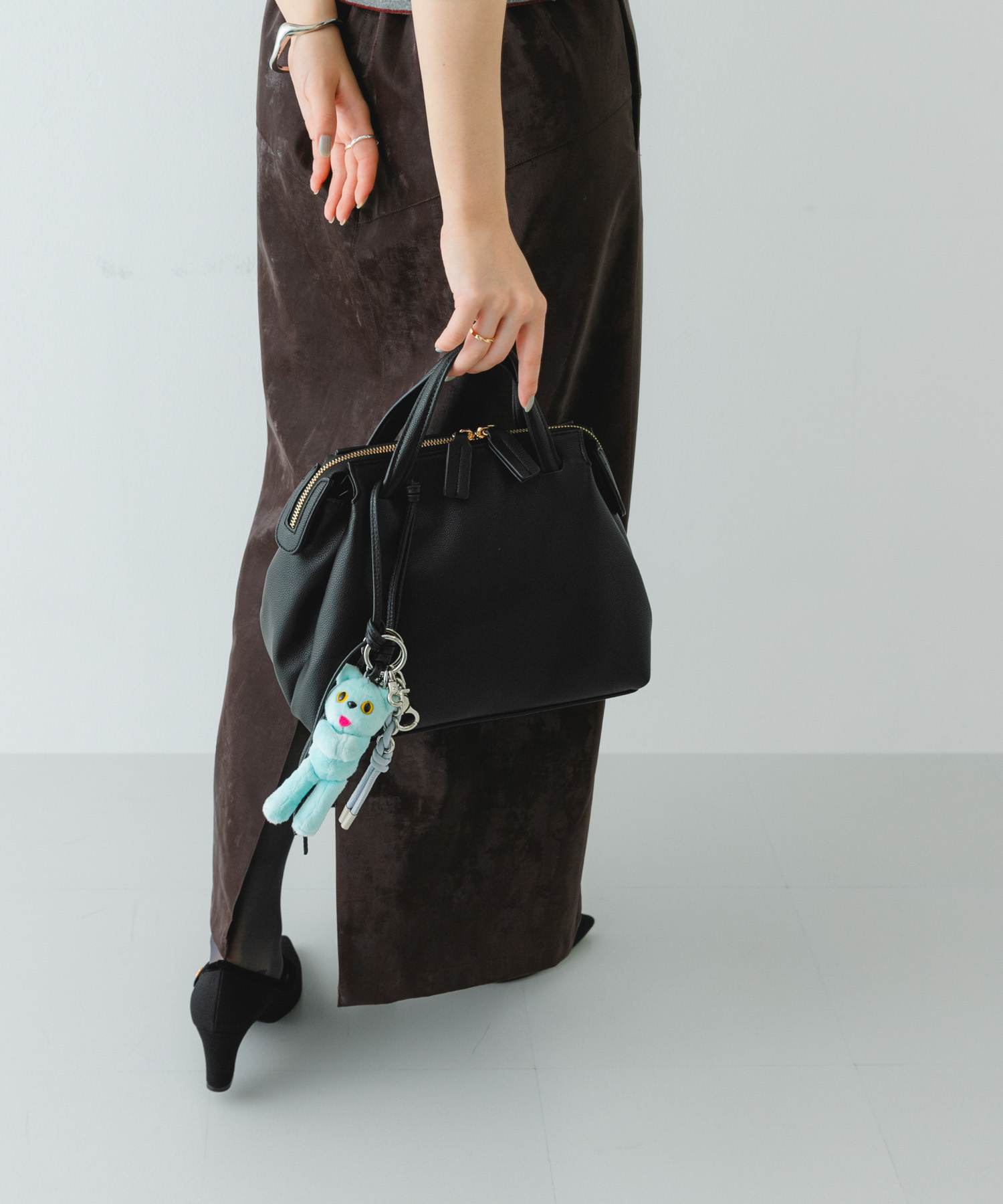 ソフトボストンバッグ BLACK one