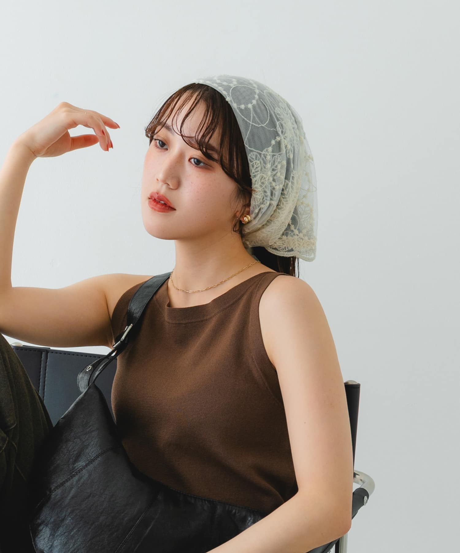 シアーレーススカーフ OFF one