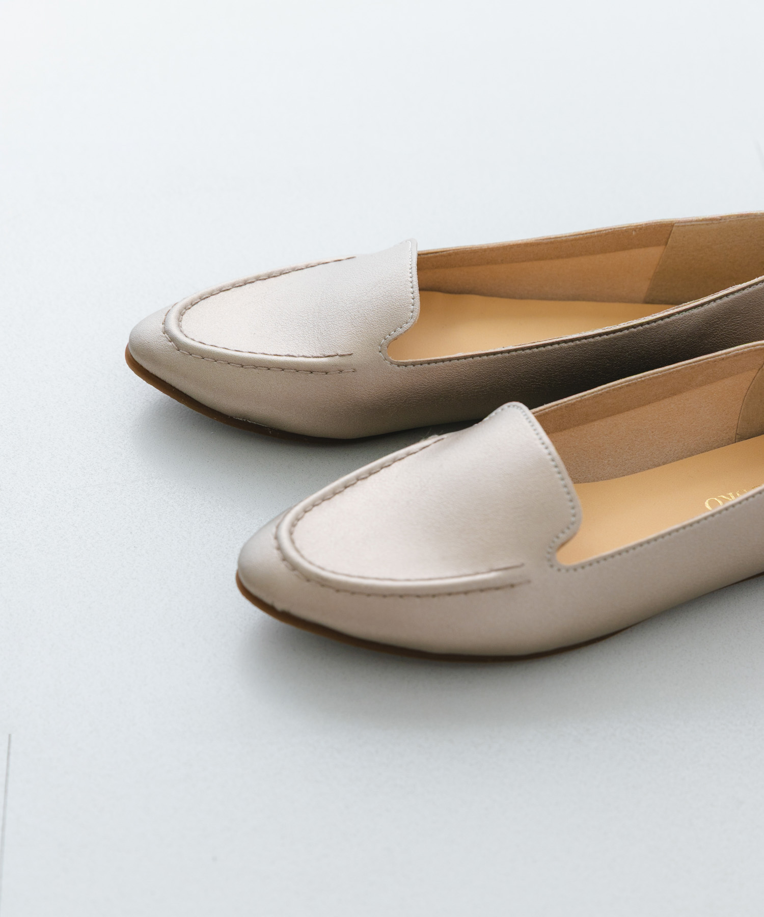 『WEB限定』『MADE IN JAPAN』やわらかスリッポン METALIC 36