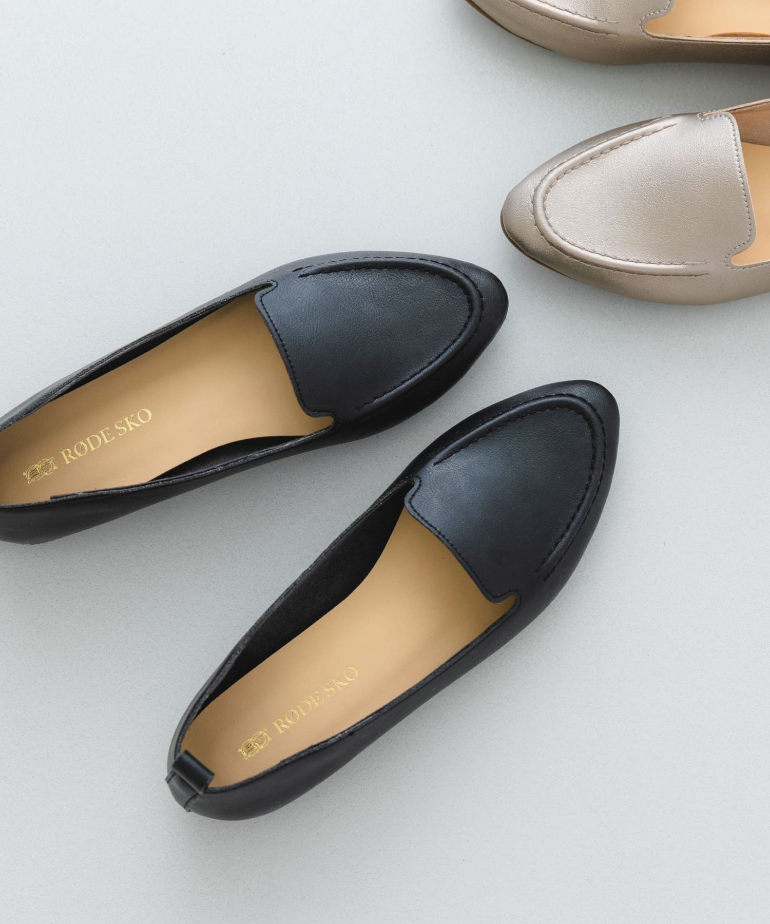 『WEB限定』『MADE IN JAPAN』やわらかスリッポン