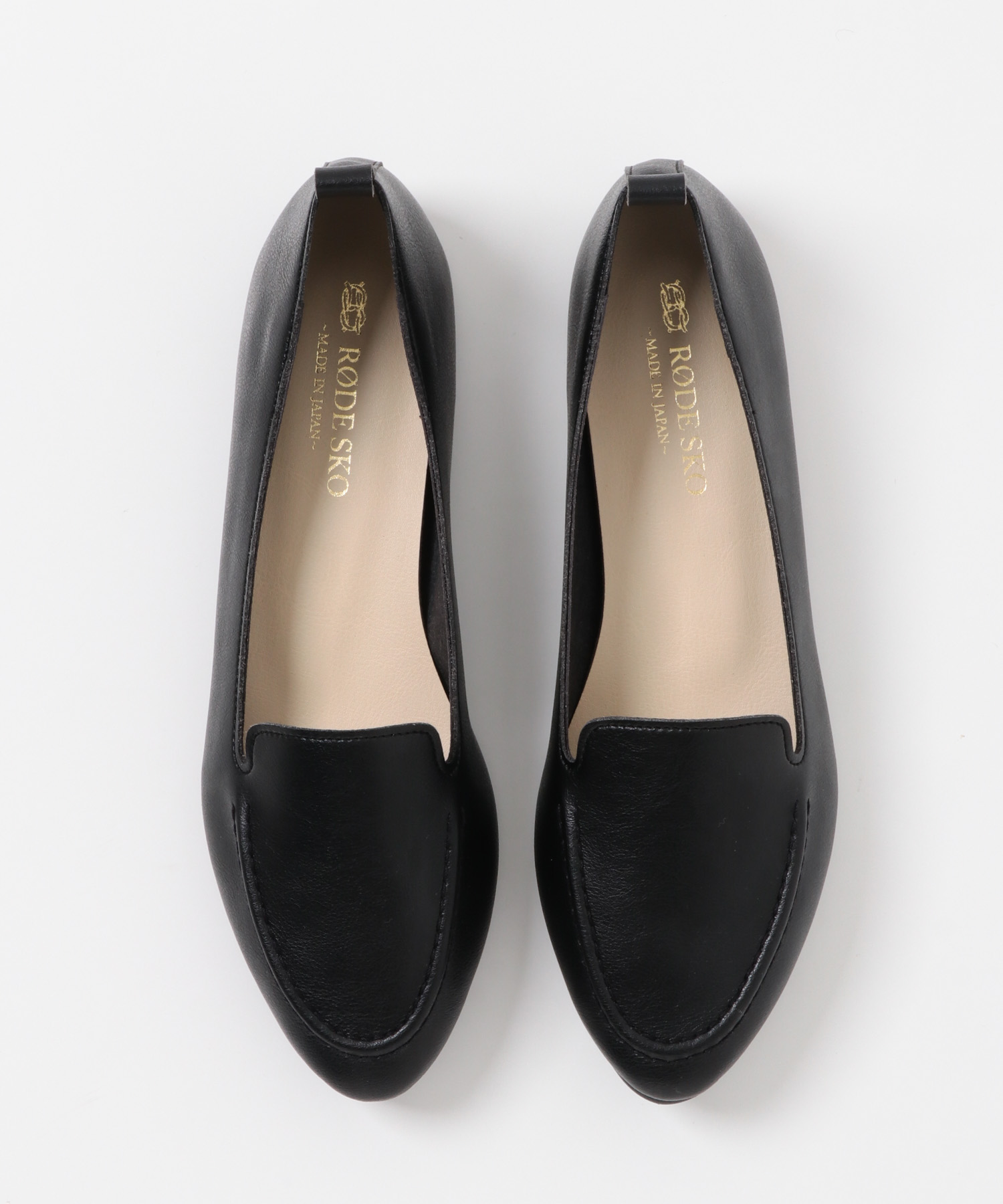 『WEB限定』『MADE IN JAPAN』やわらかスリッポン BLACK 36