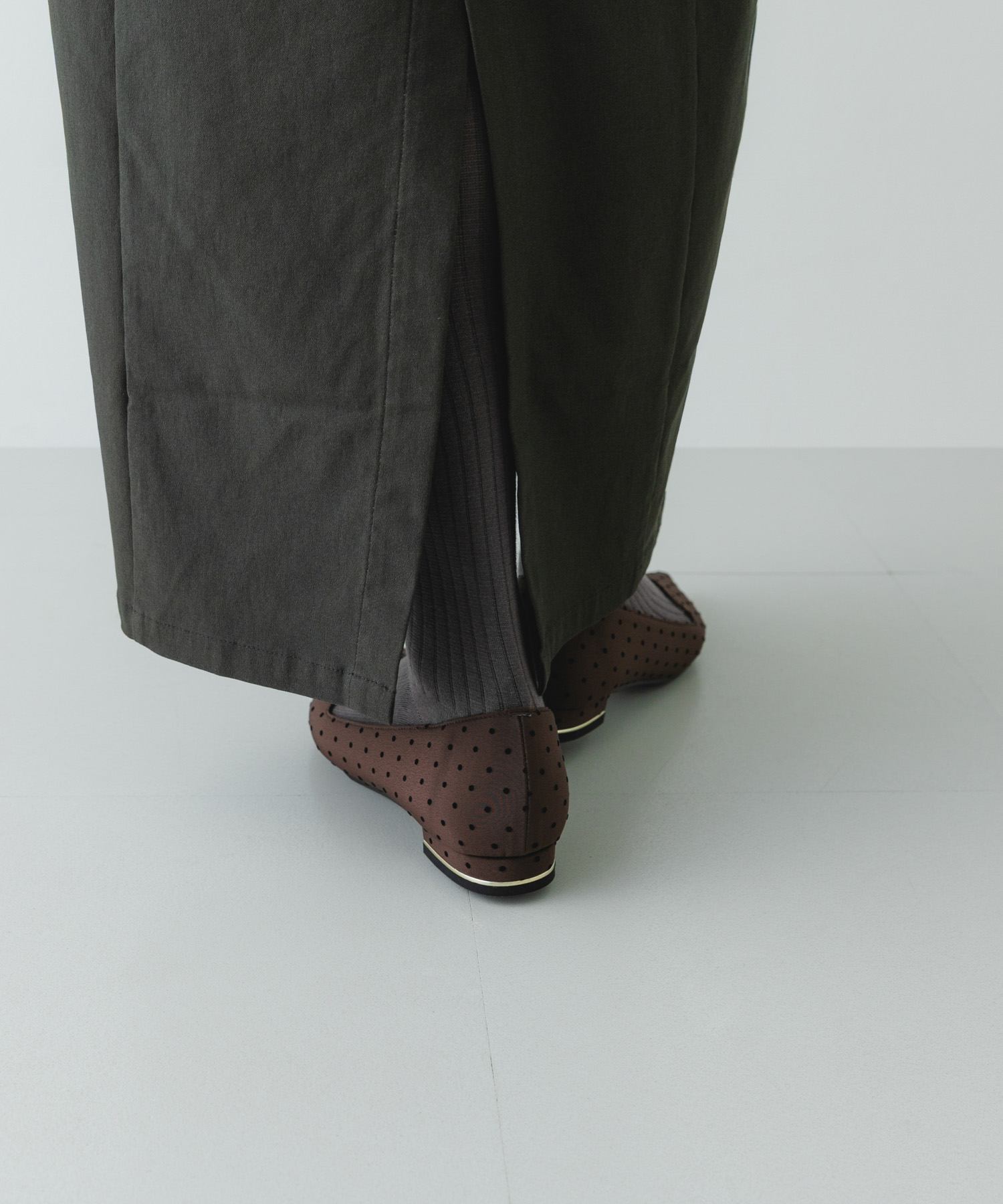 『MADE IN JAPAN』　トゥメタルローファー BROWN/D 36