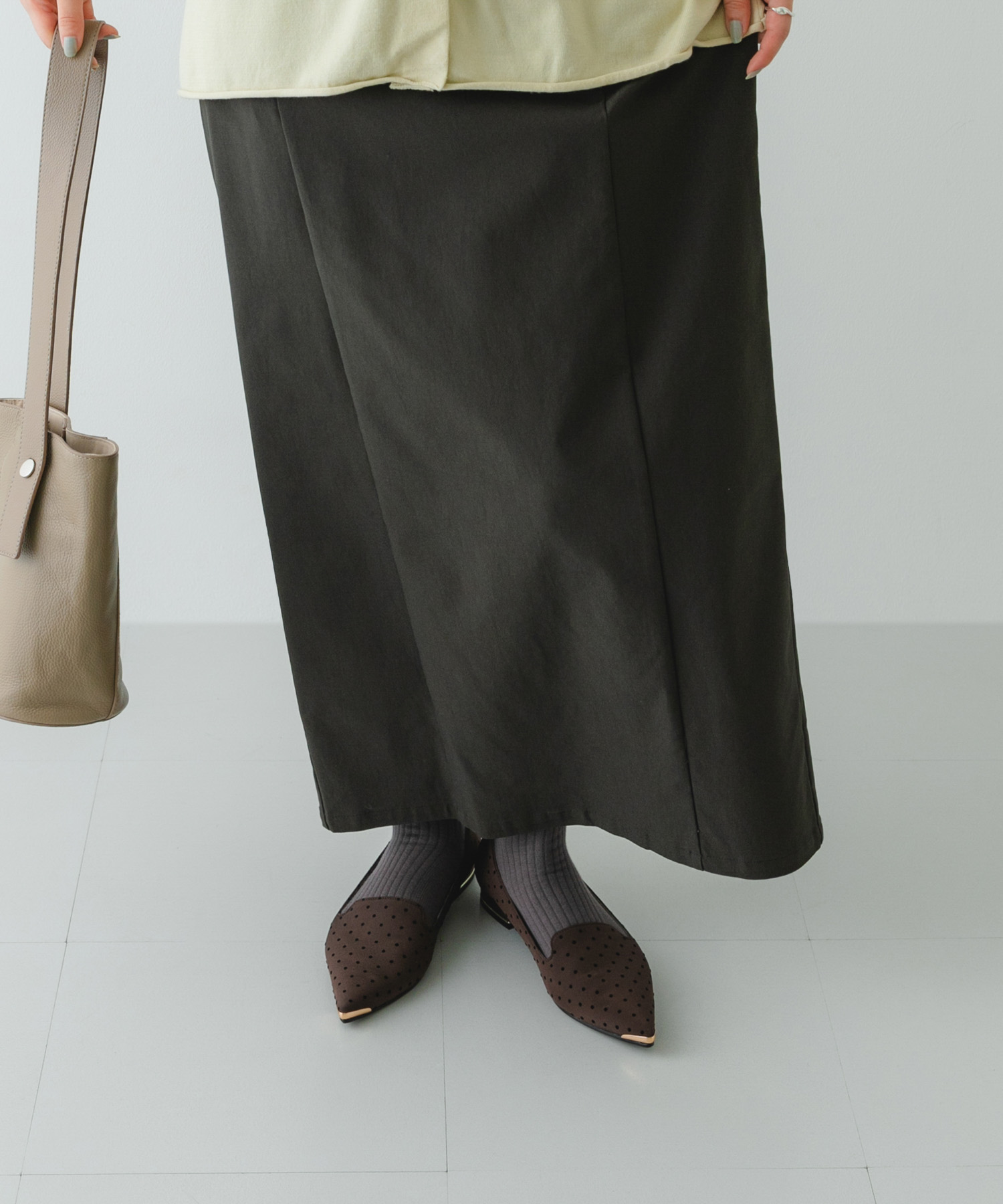 『MADE IN JAPAN』　トゥメタルローファー BROWN/D 36