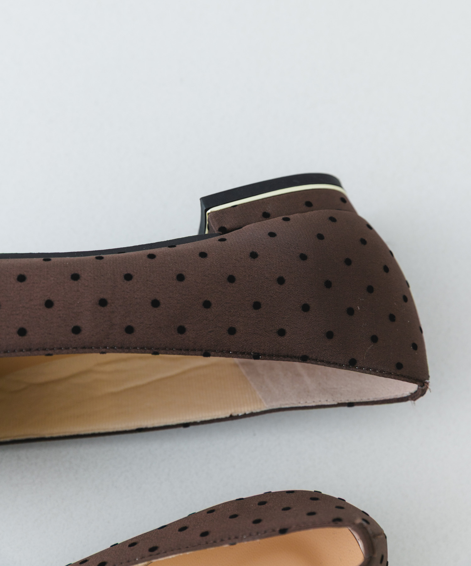 『MADE IN JAPAN』　トゥメタルローファー BROWN/D 36