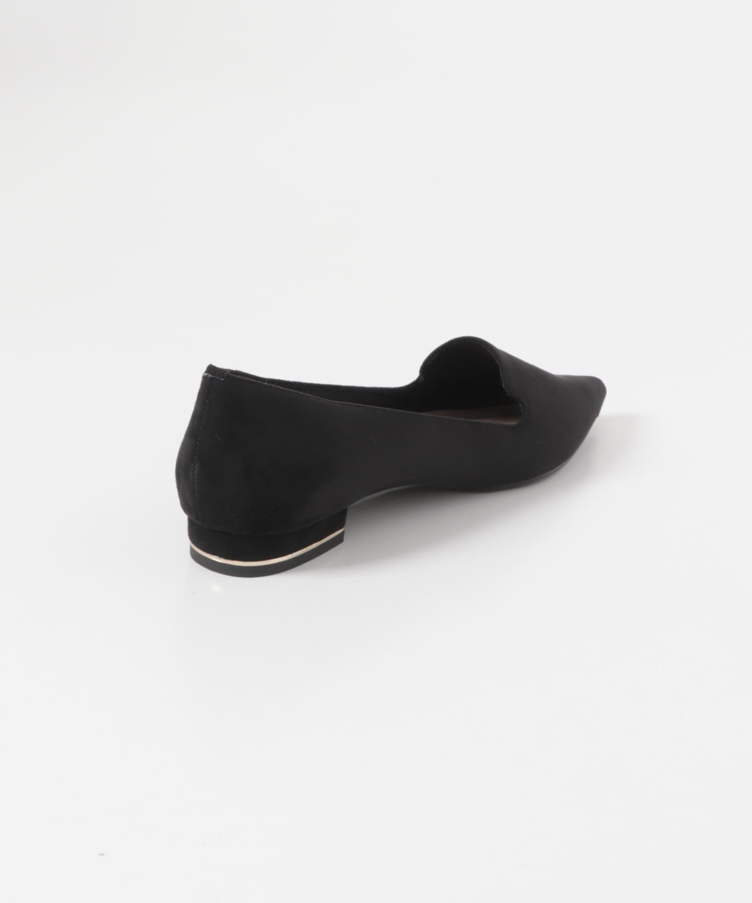 MADE IN JAPAN』 トゥメタルローファー(36 BLACK/S): シューズ