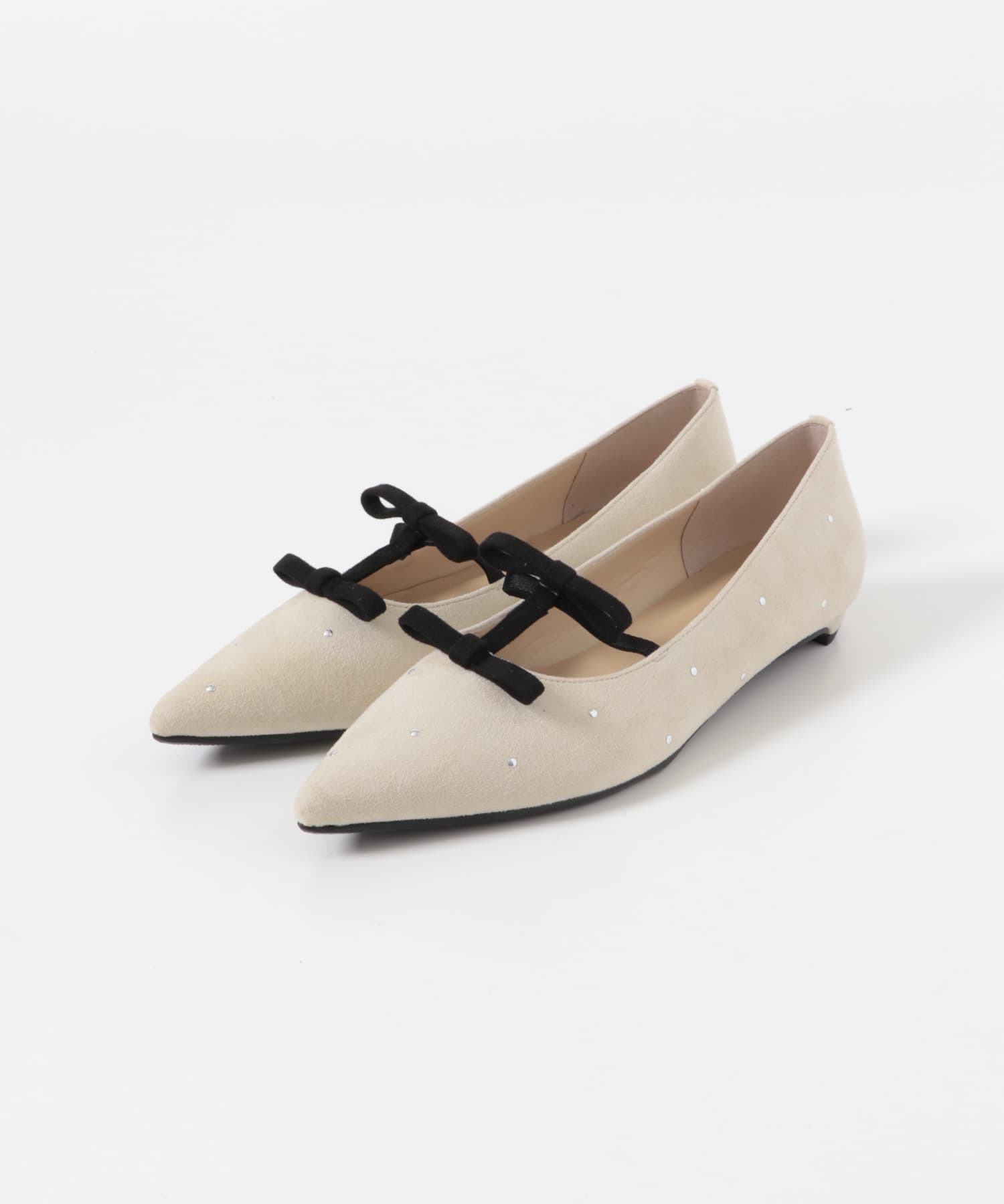 2センチダブルリボンヒールパンプス OFF 36