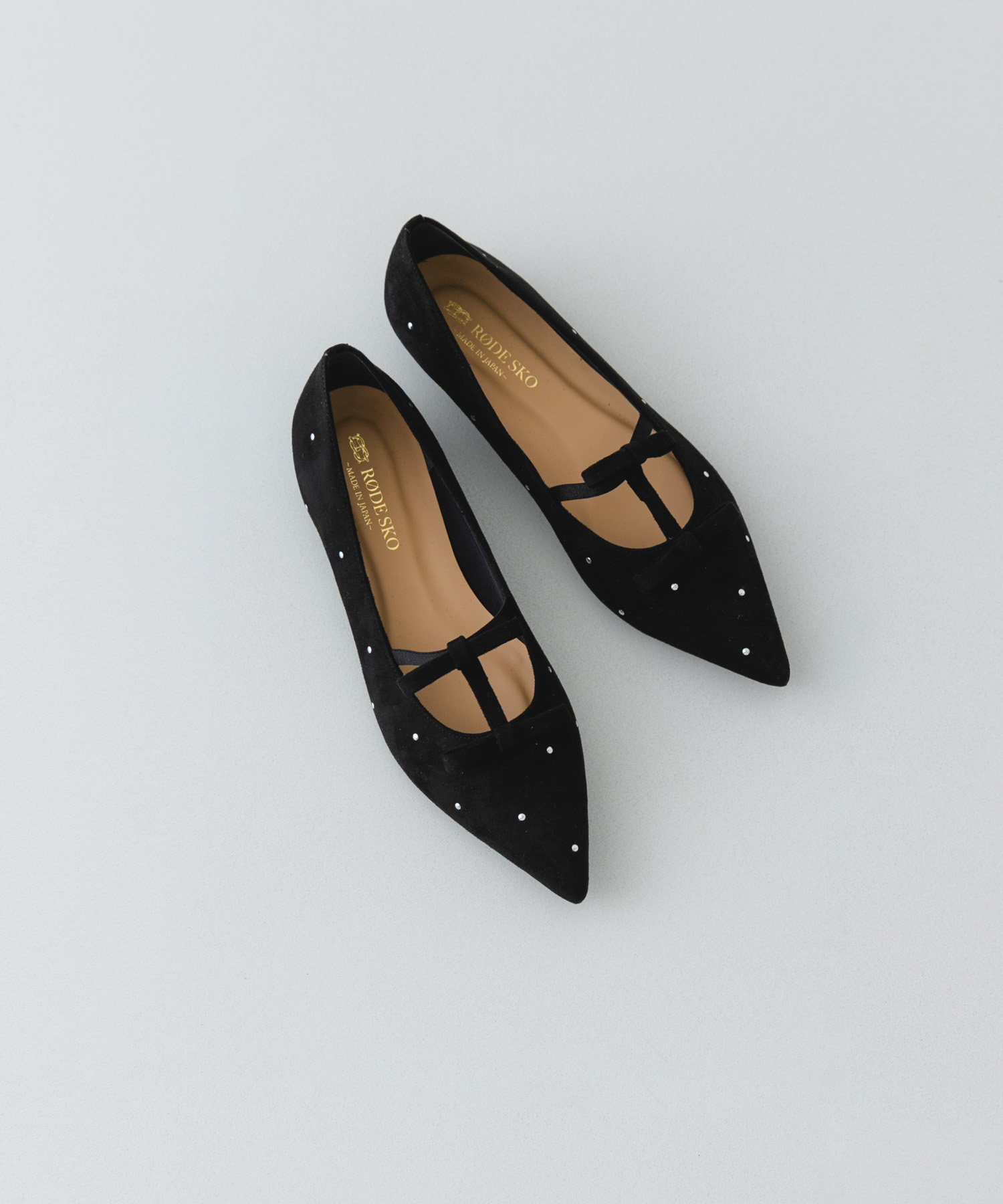 2センチダブルリボンヒールパンプス BLACK 36