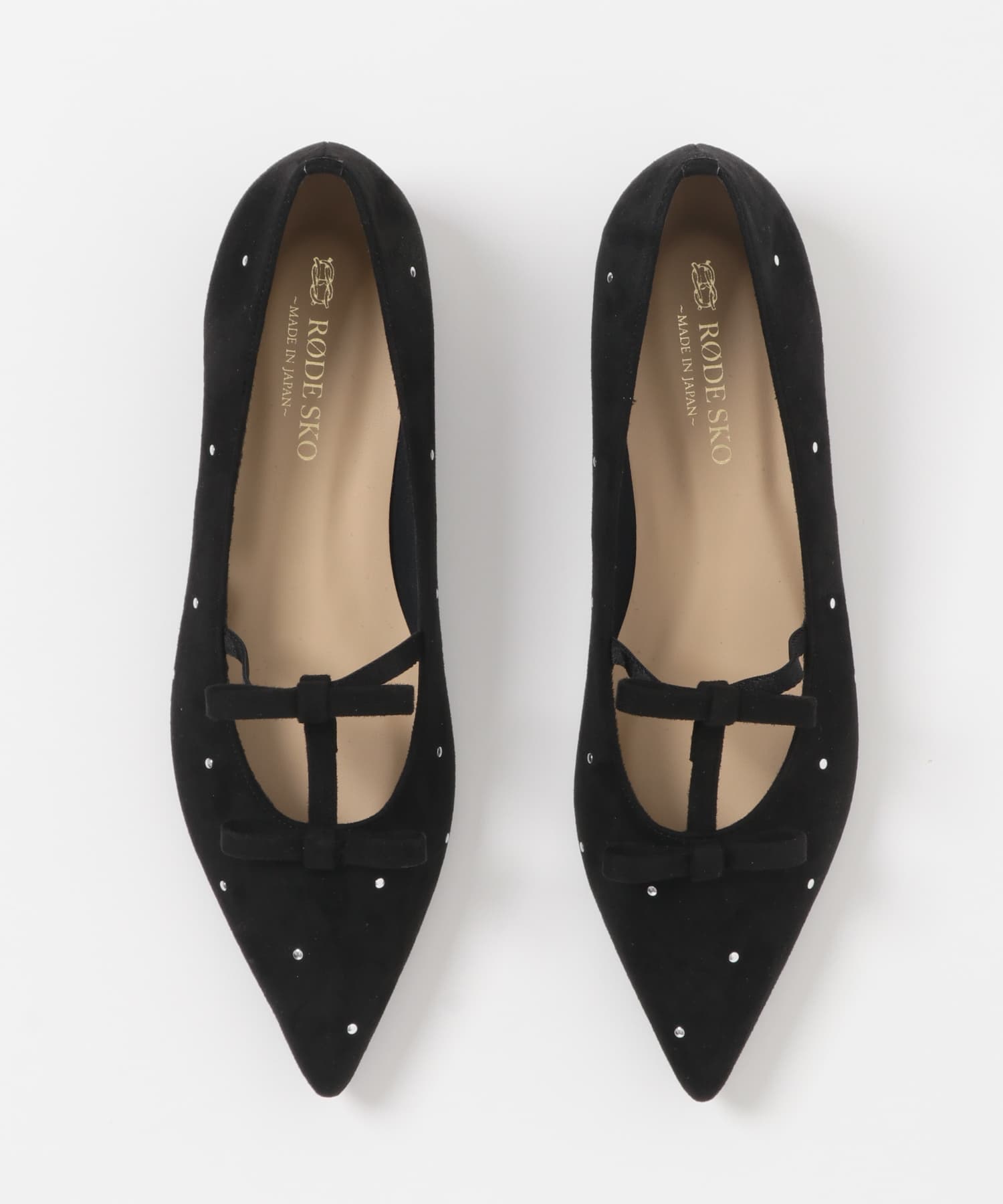 2センチダブルリボンヒールパンプス BLACK 36