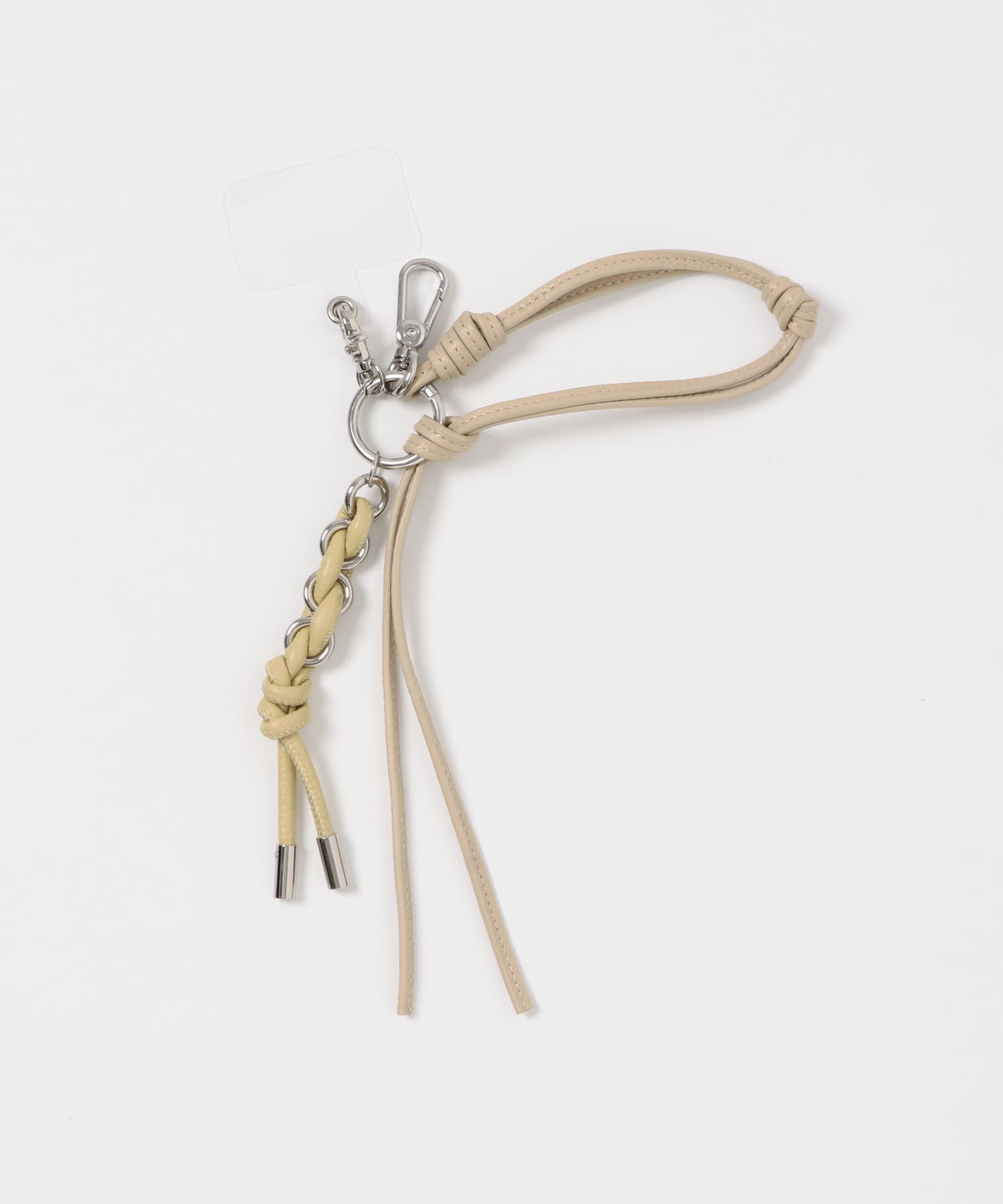『別注』BEAURE×RODESKO　レザーチャーム BEIGE one