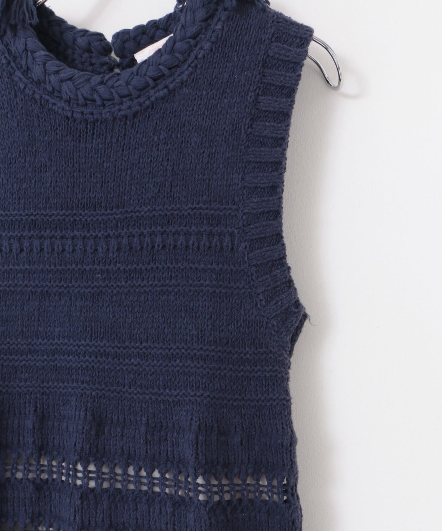 SEE BY CHLOE　KNIT DRESS SAW INDIGO 38