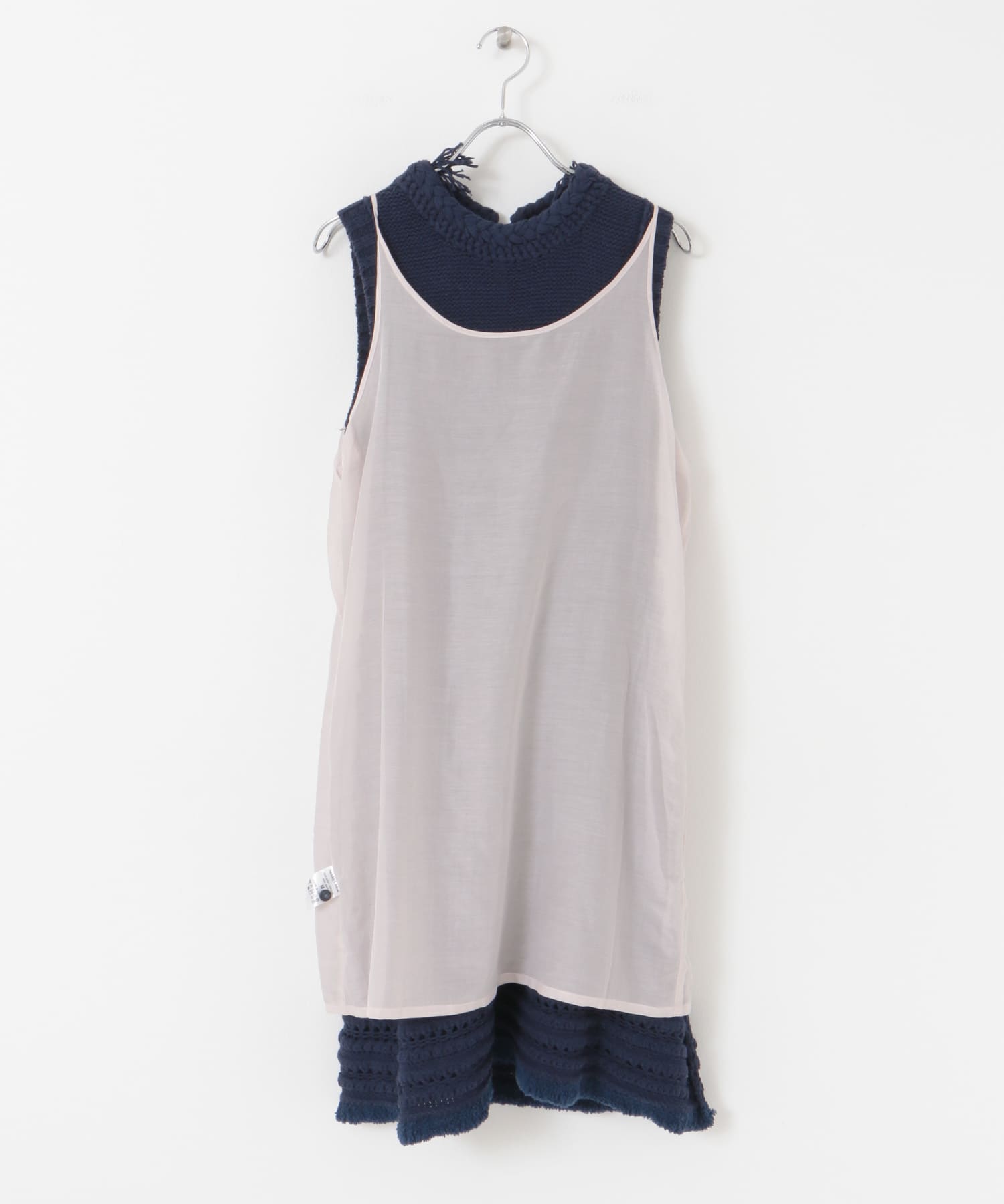 SEE BY CHLOE　KNIT DRESS SAW INDIGO 38