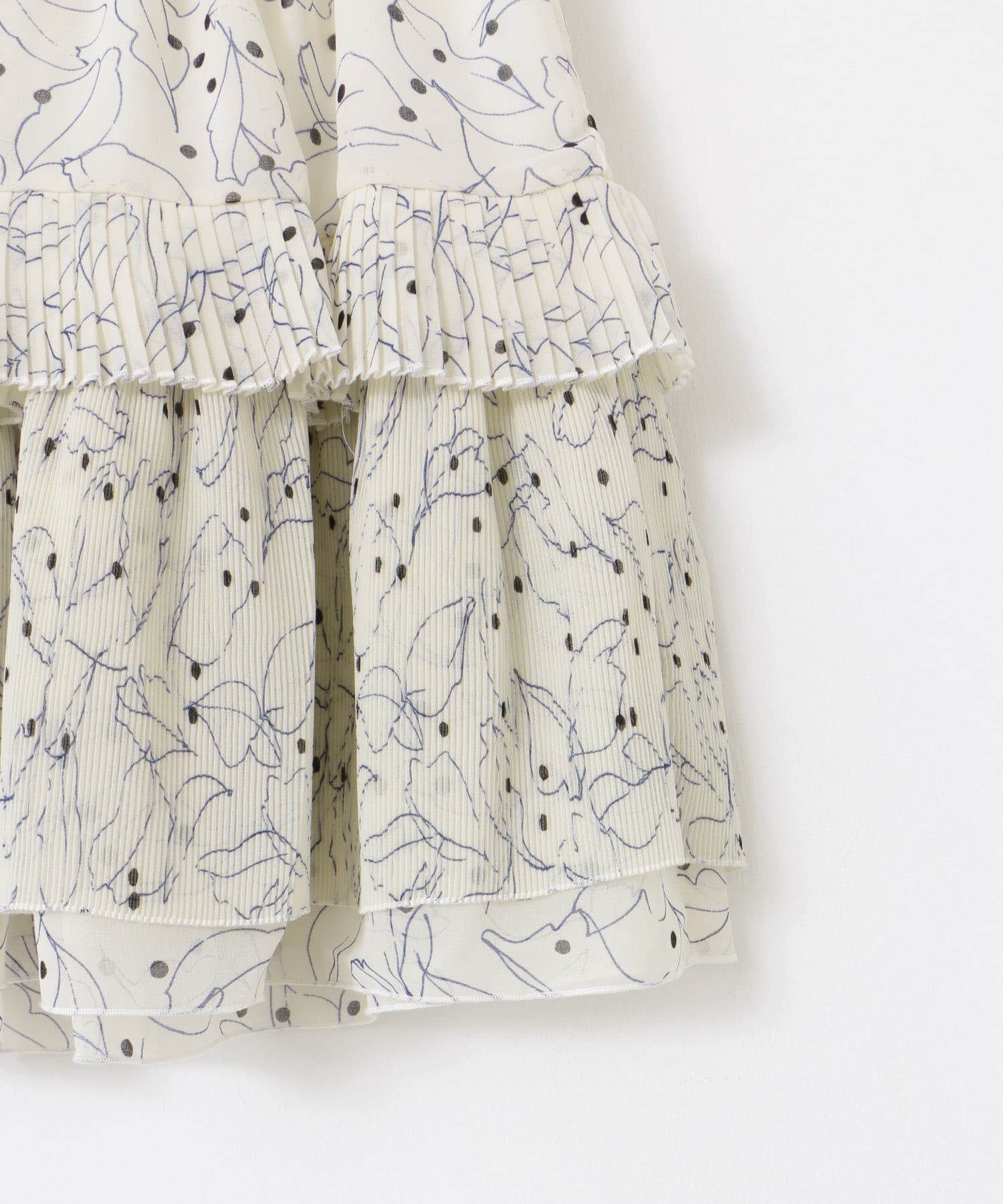 SEE BY CHLOE　SKIRT S79 O/WHT 38